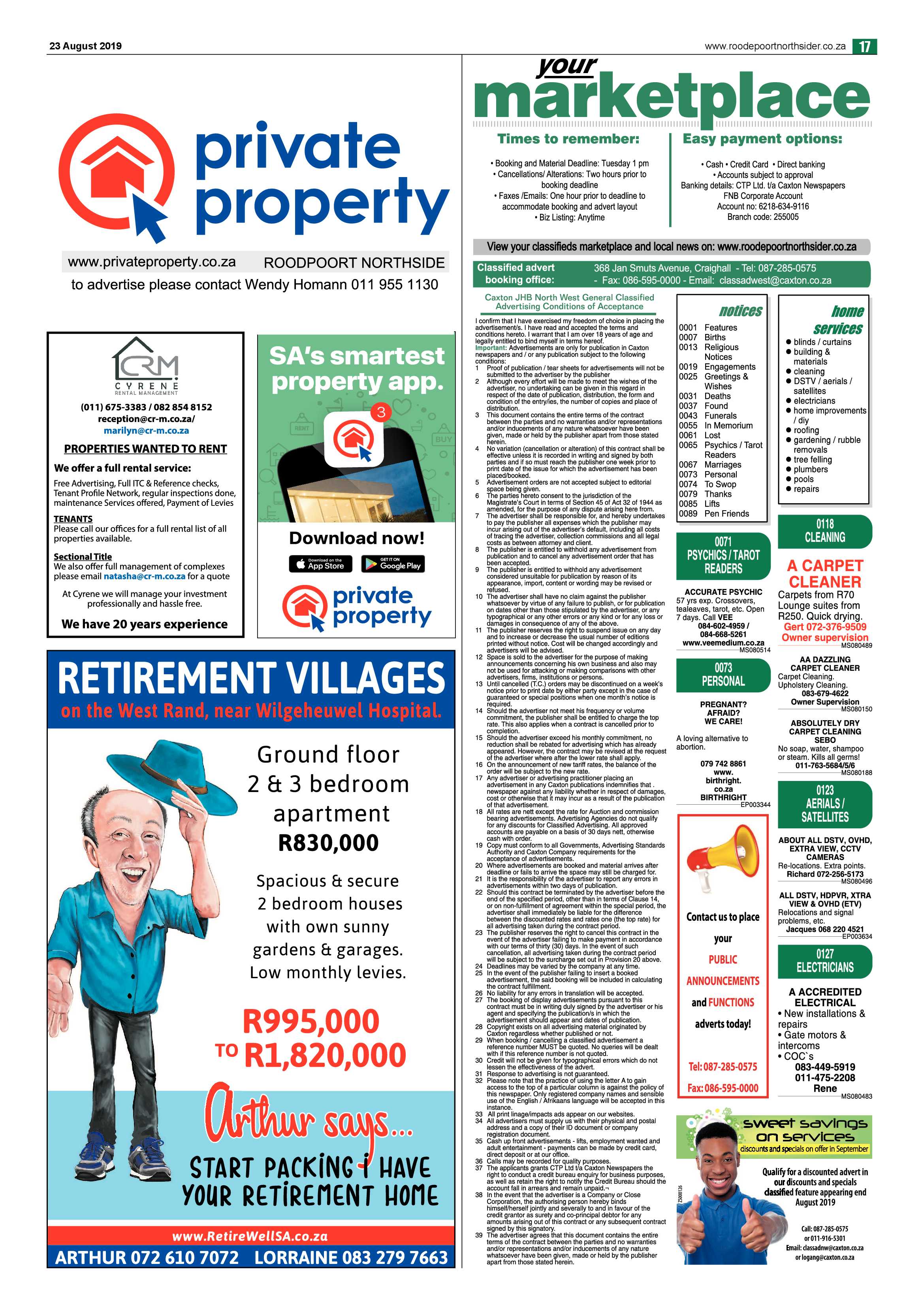 Roodepoort Northsider 23 August 2019 page 17