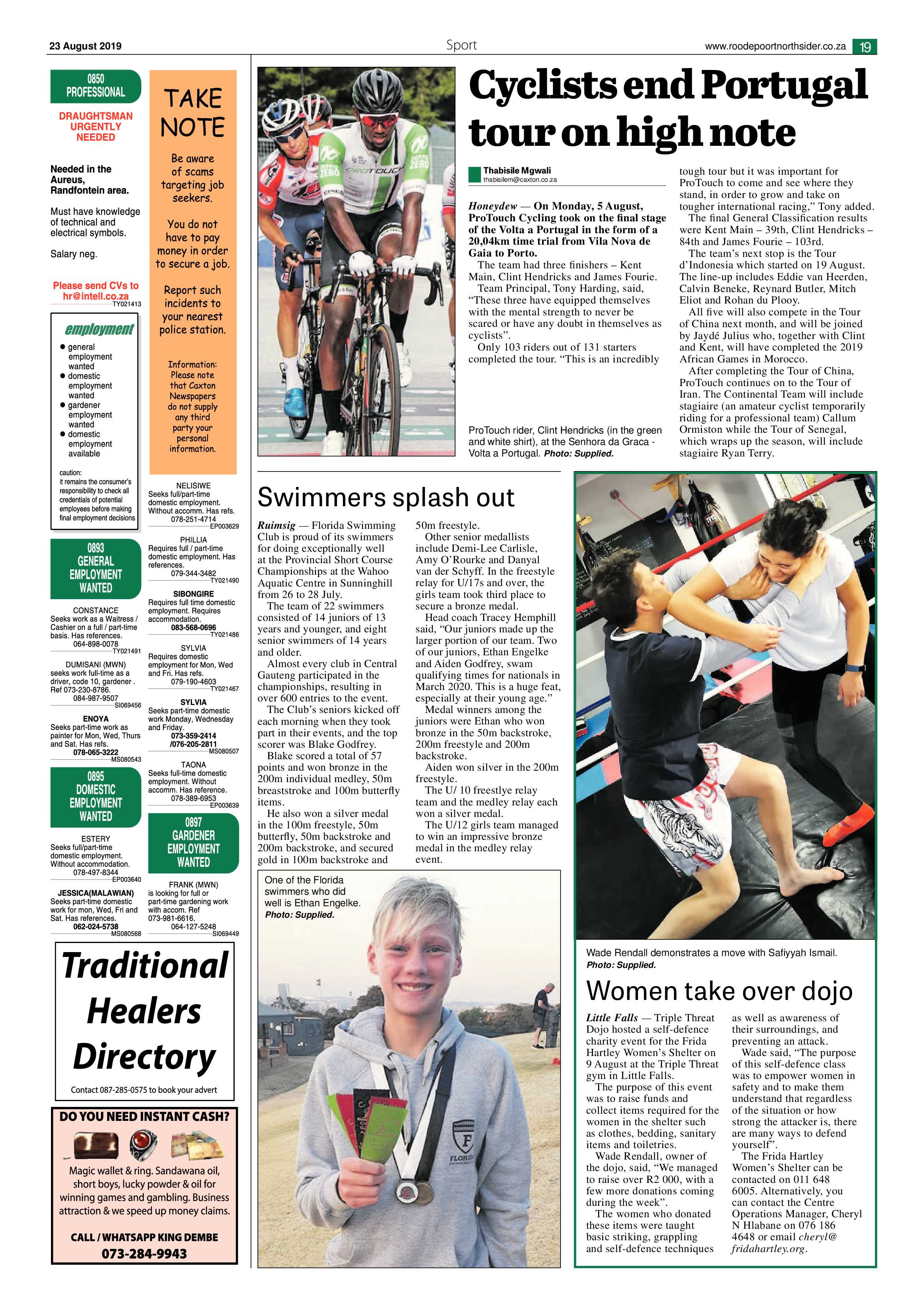 Roodepoort Northsider 23 August 2019 page 19