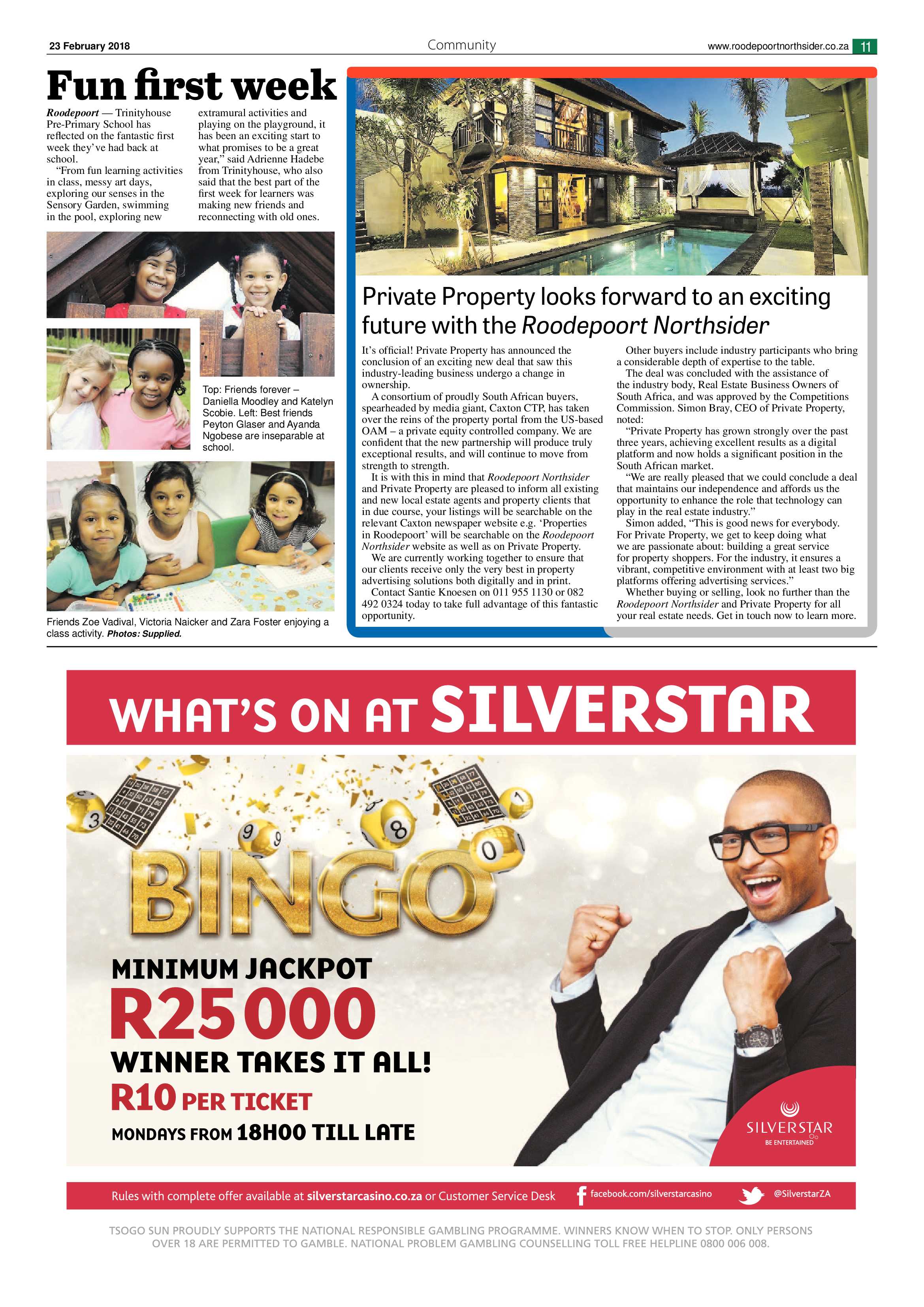 Roodepoort Northsider 23 February 2018 page 11