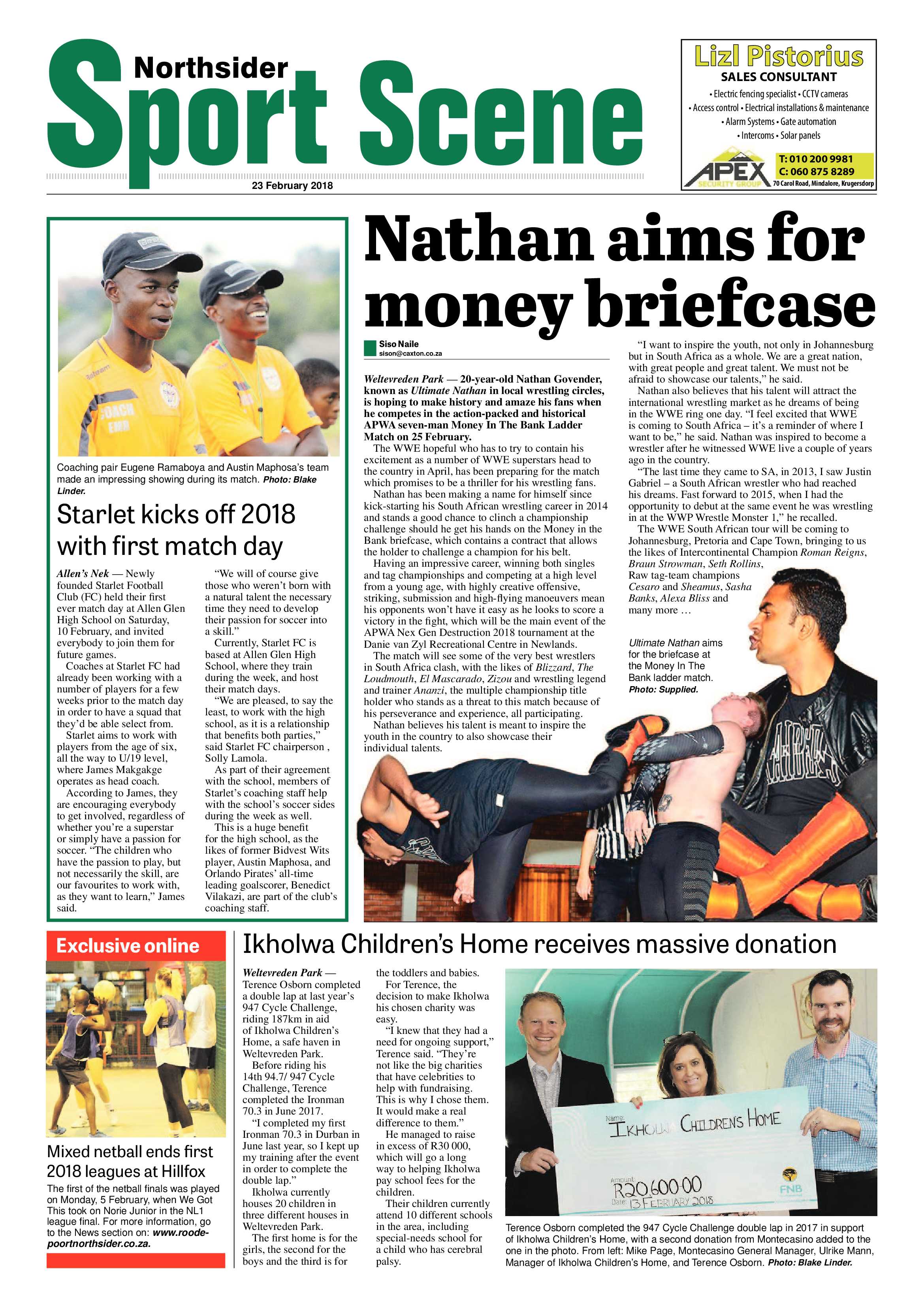 Roodepoort Northsider 23 February 2018 page 16