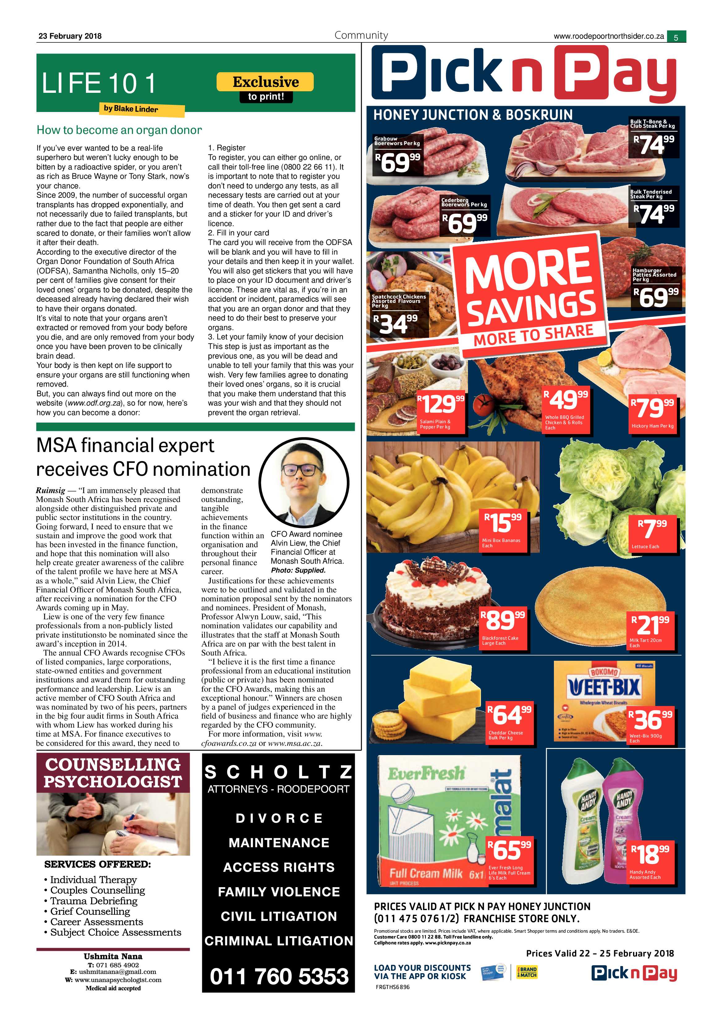 Roodepoort Northsider 23 February 2018 page 5