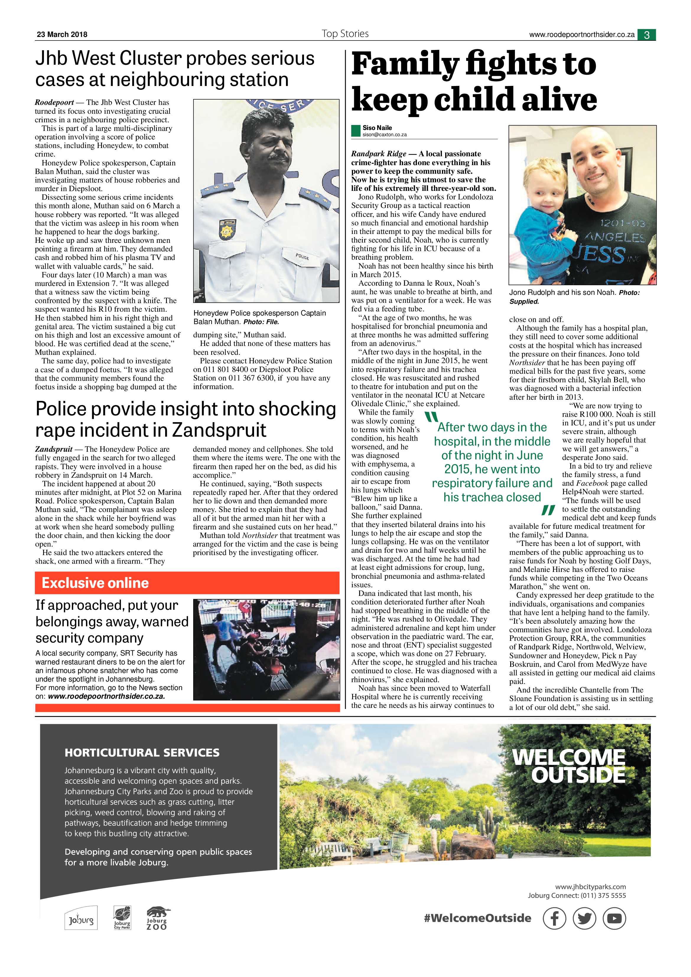 Roodepoort Northsider 23 March 2018 page 3