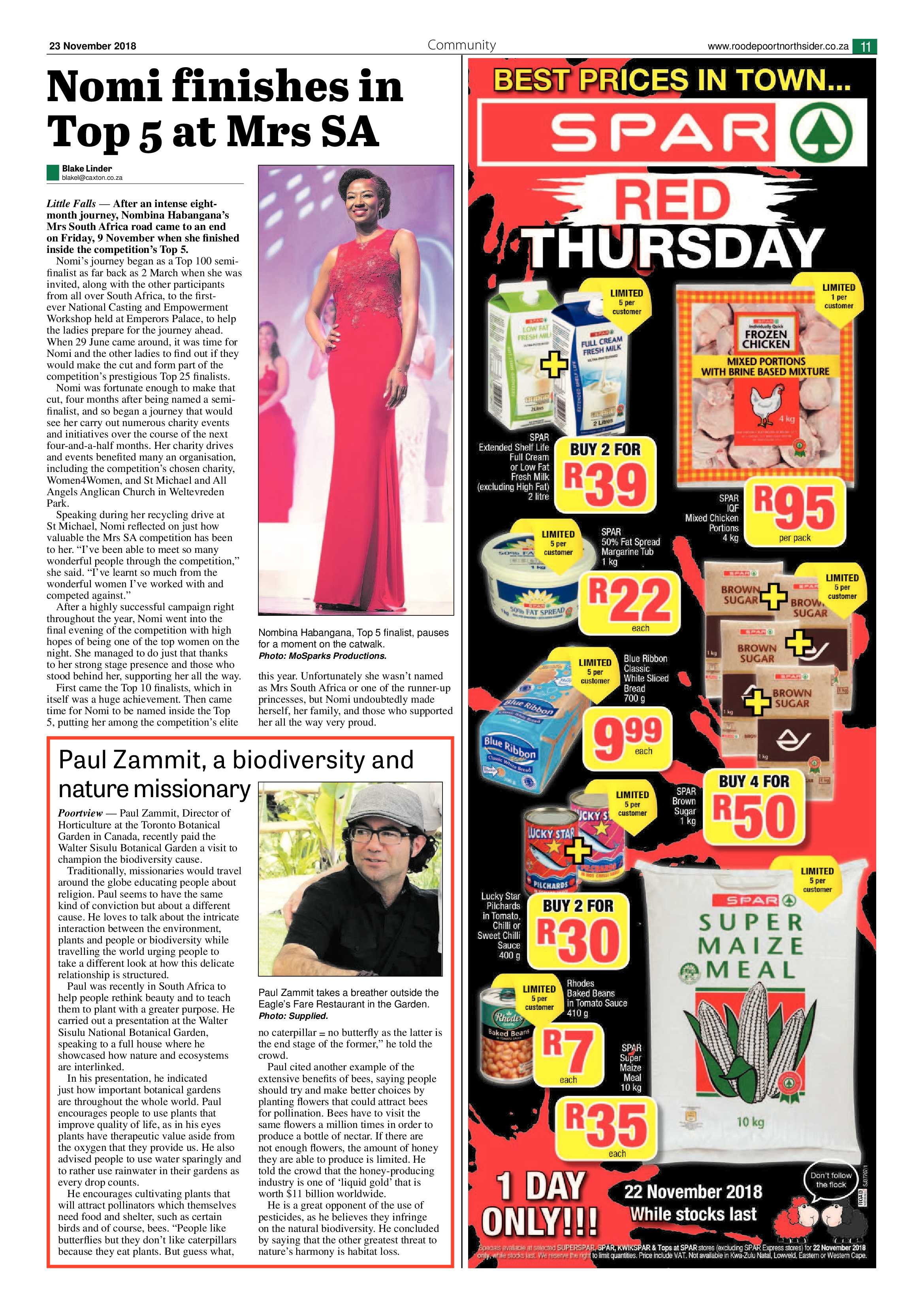 Roodepoort Northsider 23 November 2018 page 11