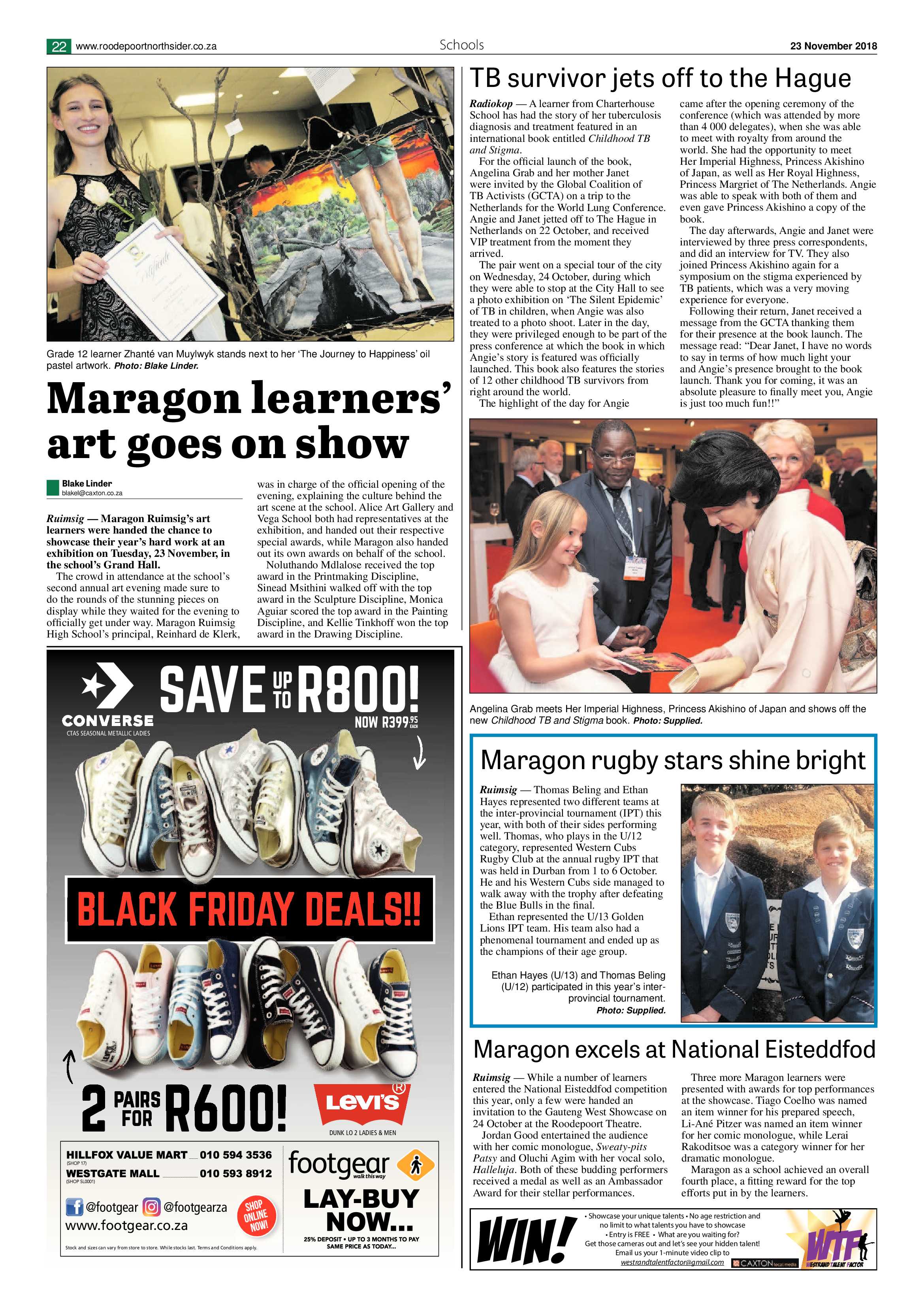 Roodepoort Northsider 23 November 2018 page 22