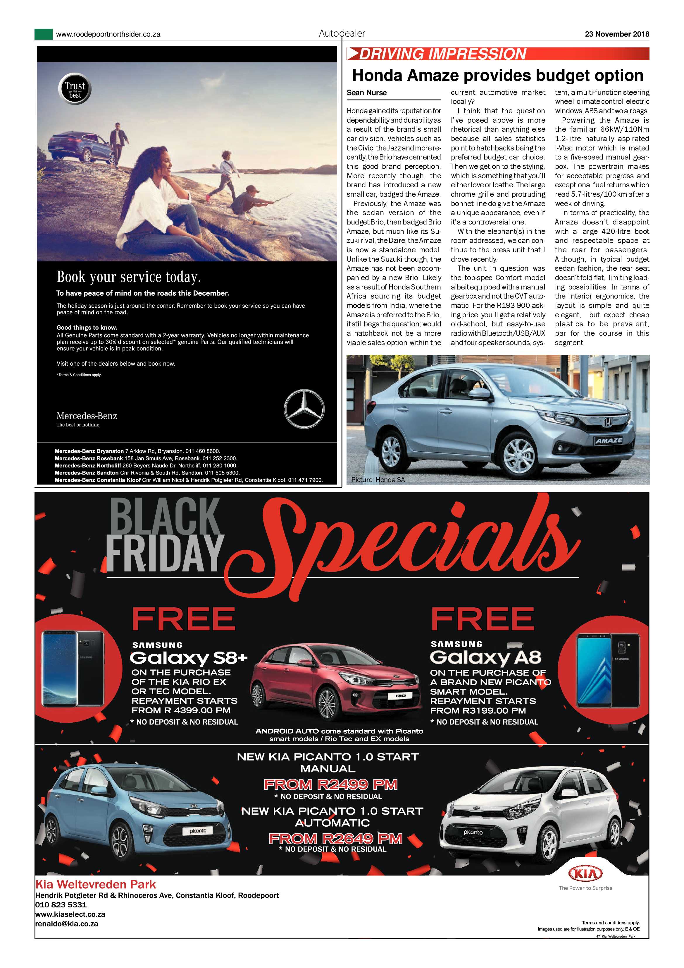 Roodepoort Northsider 23 November 2018 page 30