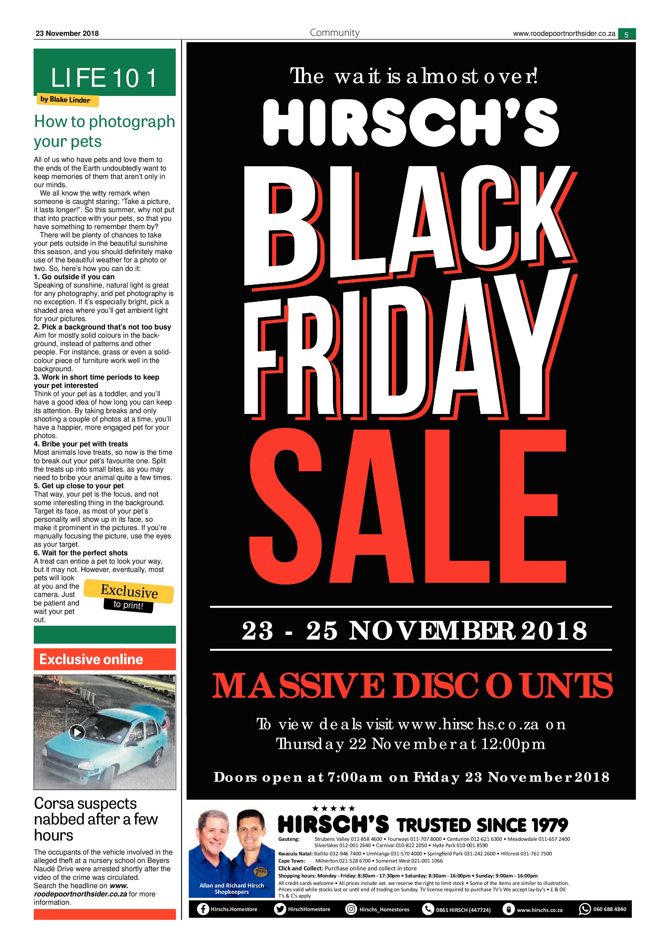 Roodepoort Northsider 23 November 2018 page 5