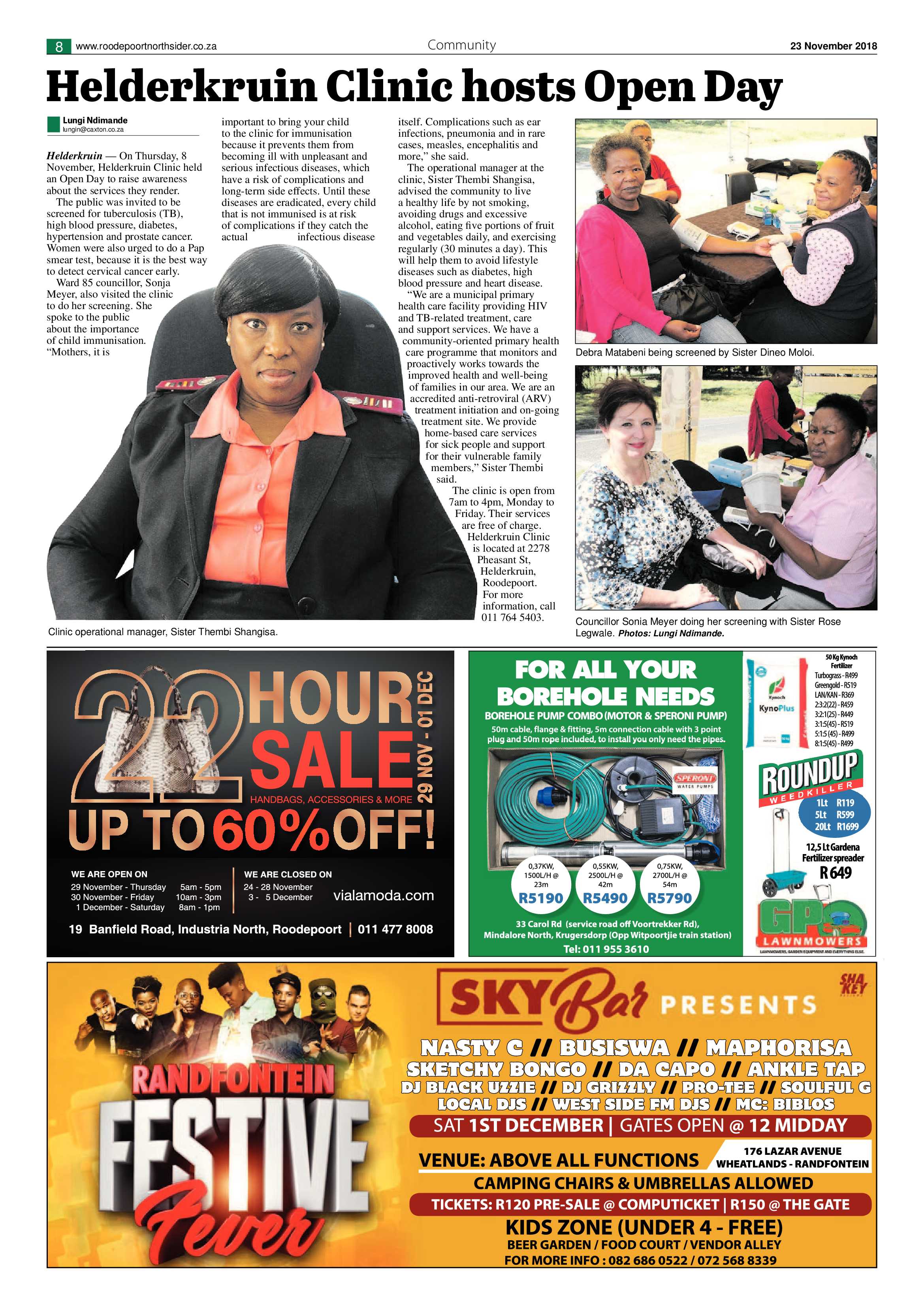 Roodepoort Northsider 23 November 2018 page 8