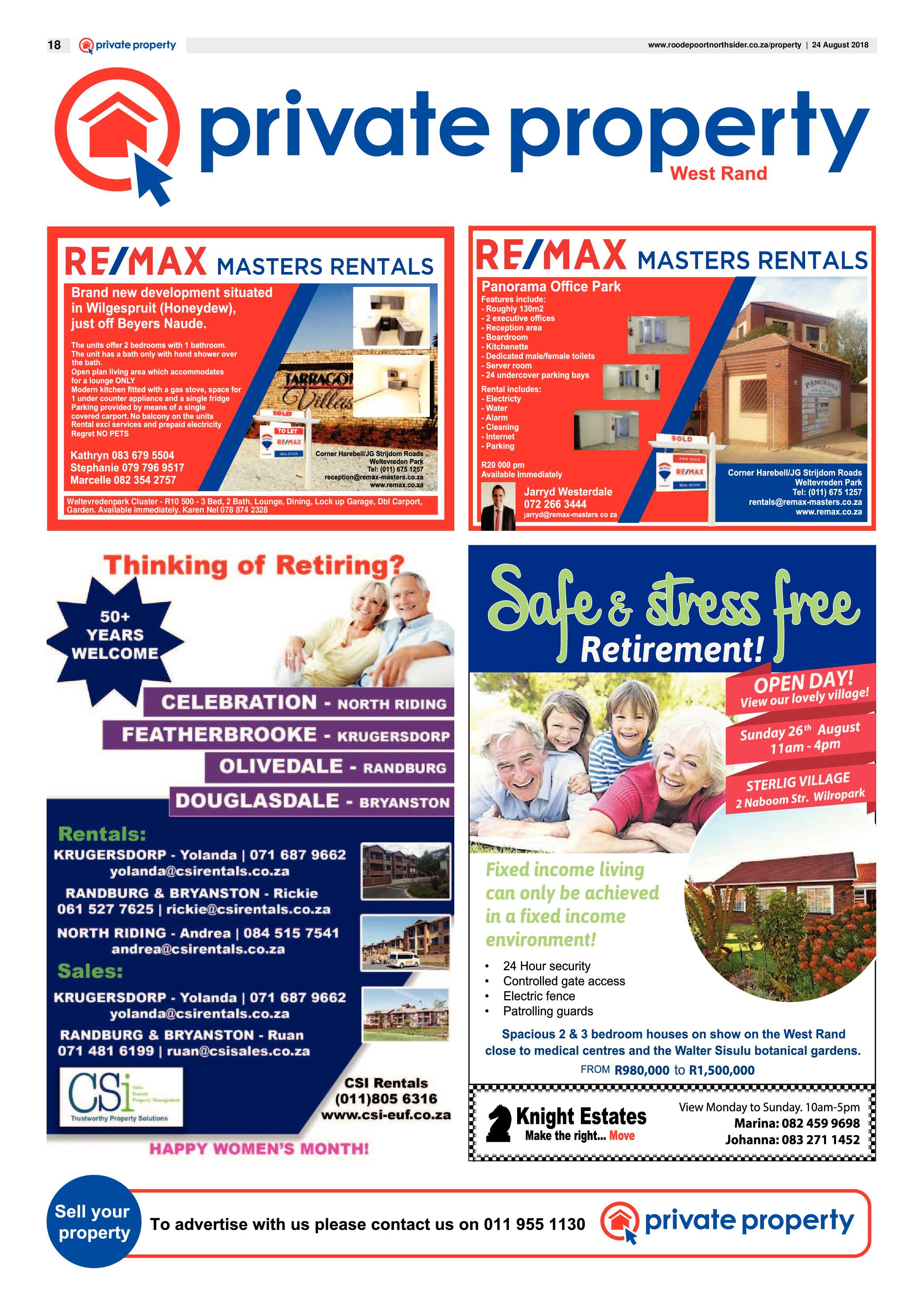 Roodepoort Northsider 24 August 2018 page 18