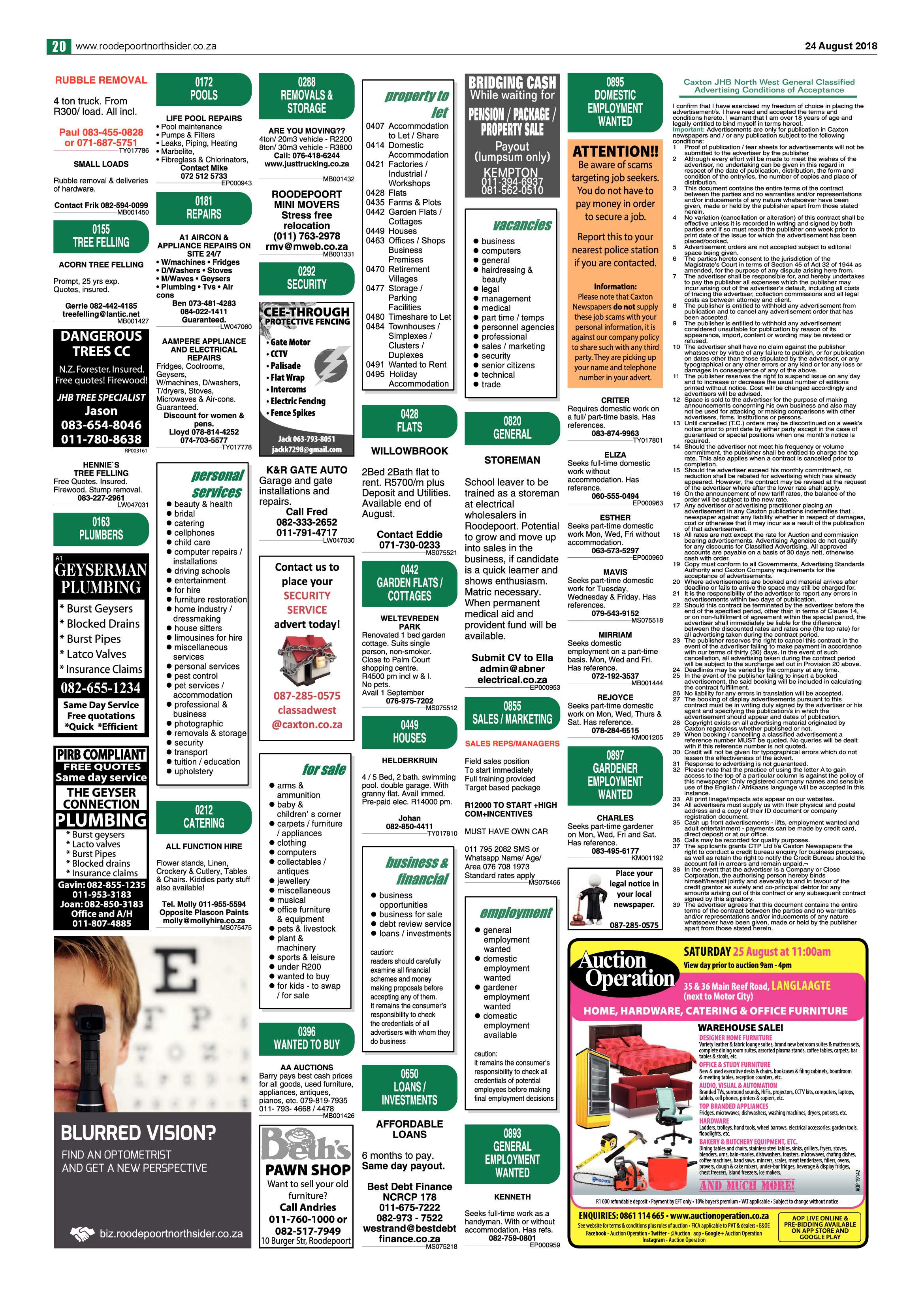 Roodepoort Northsider 24 August 2018 page 20