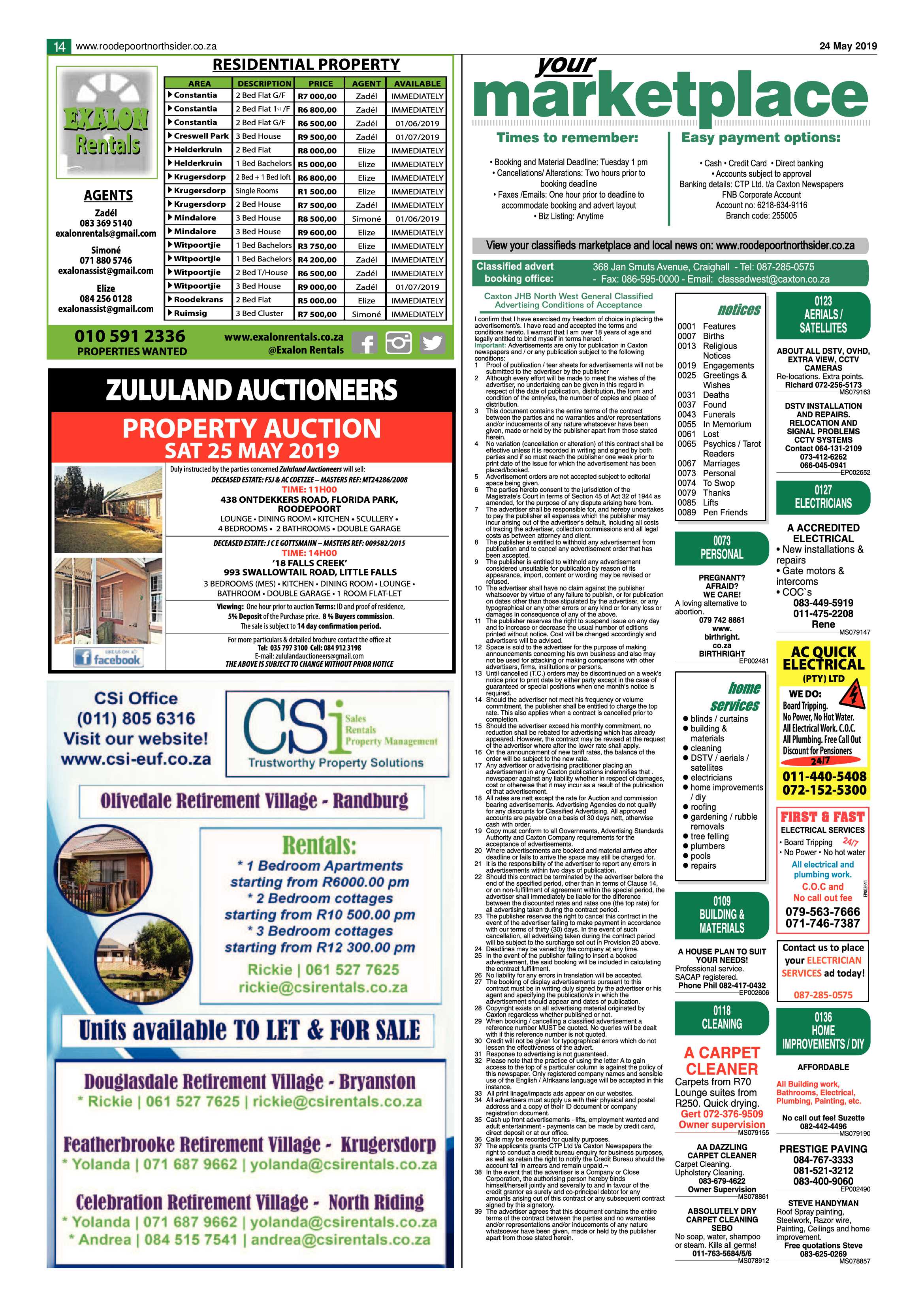 Roodepoort Northsider 24 May 2019 page 14