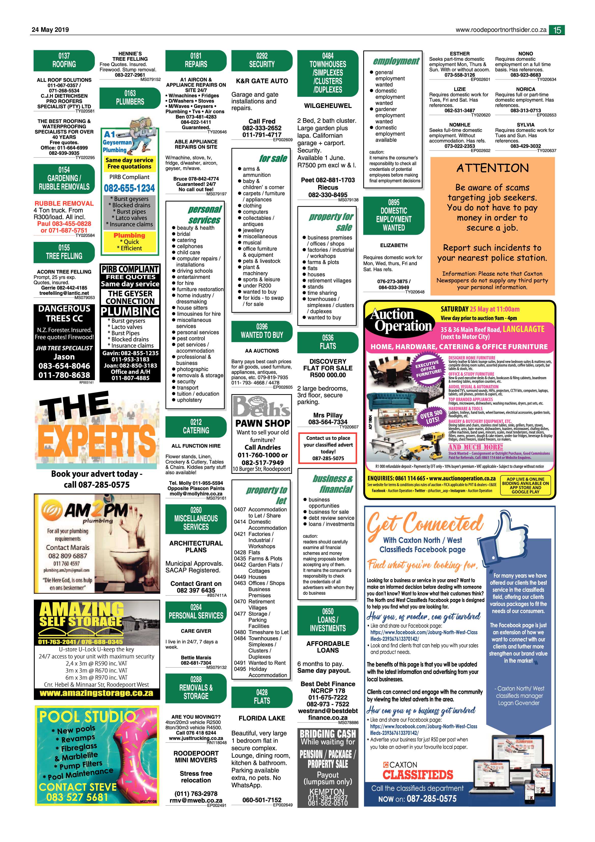 Roodepoort Northsider 24 May 2019 page 15