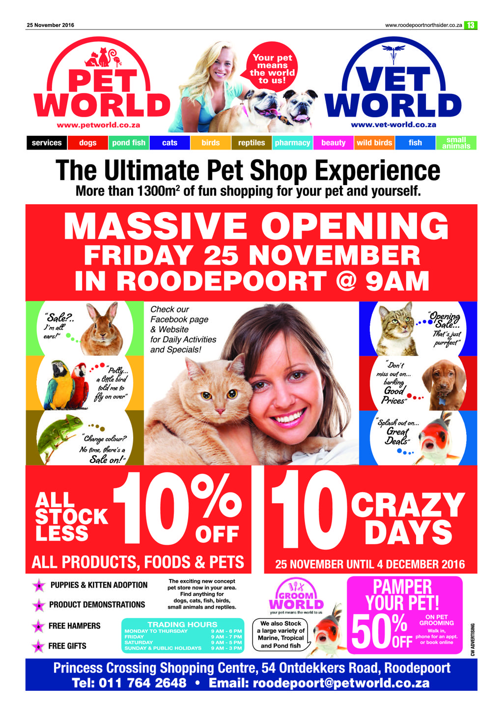 Roodepoort Northsider 24 November 2016 page 13