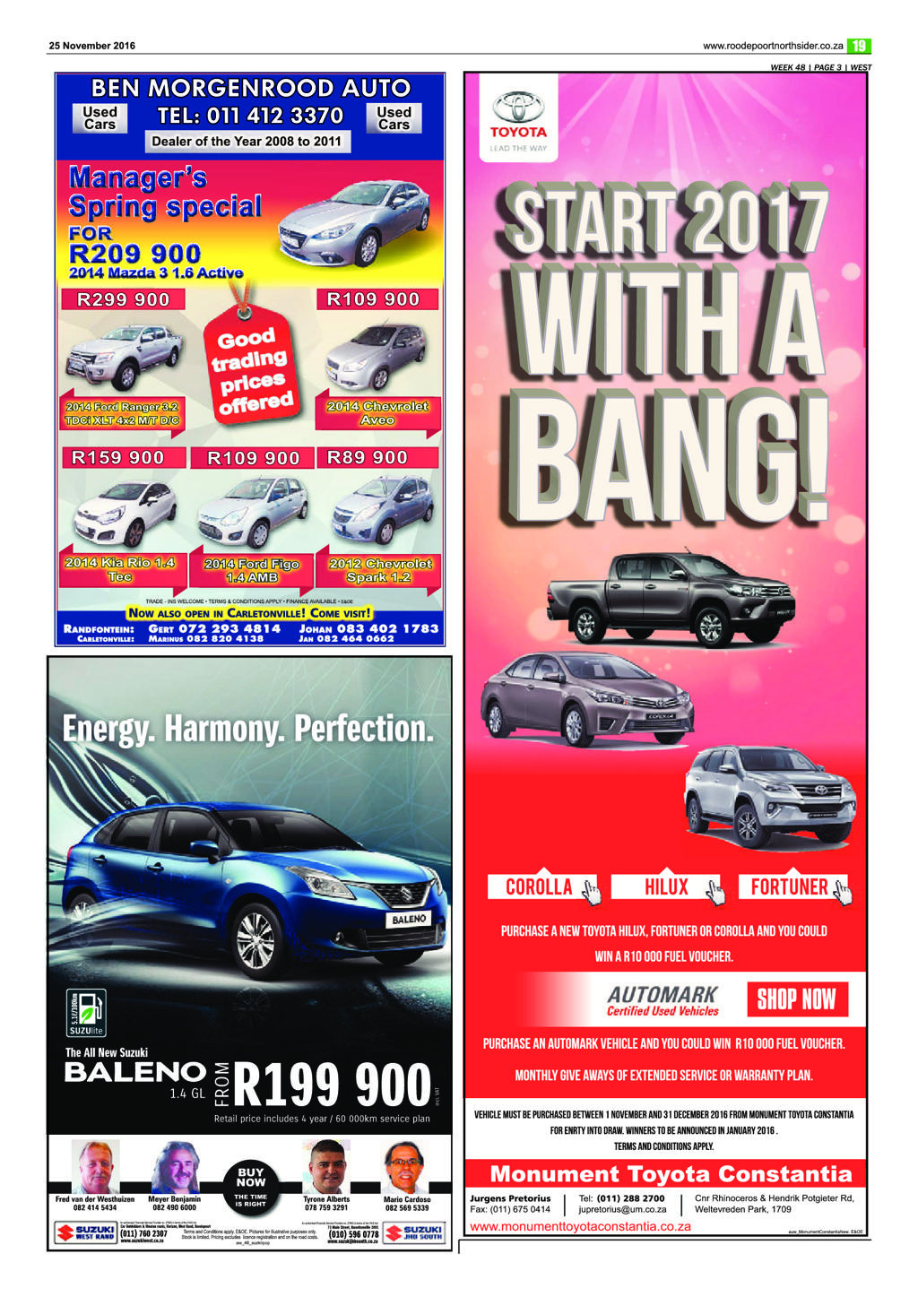 Roodepoort Northsider 24 November 2016 page 19