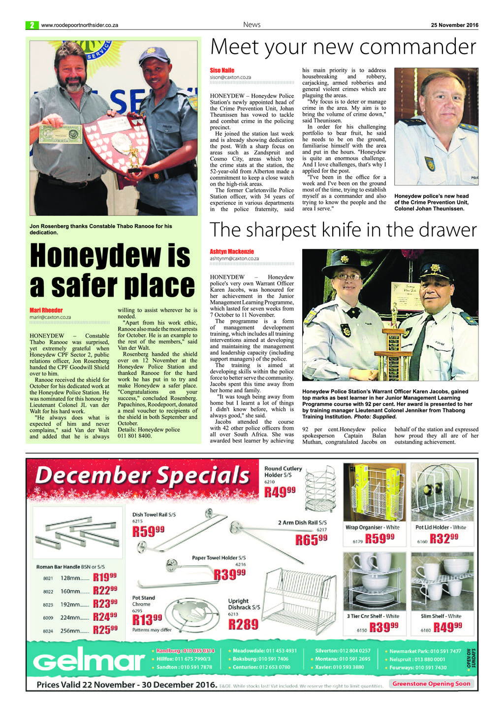 Roodepoort Northsider 24 November 2016 page 2
