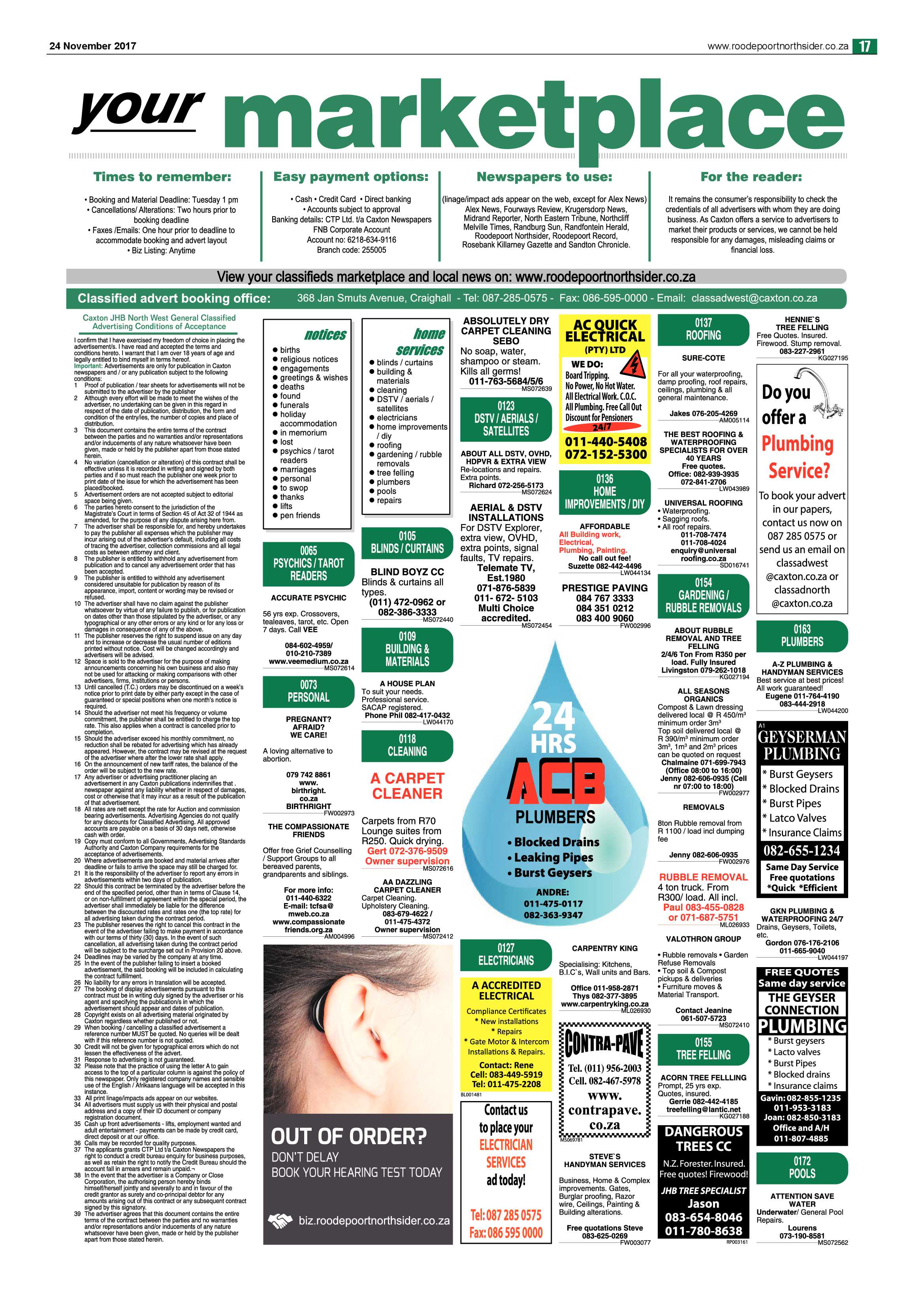 Roodepoort Northsider 24 November 2017 page 17