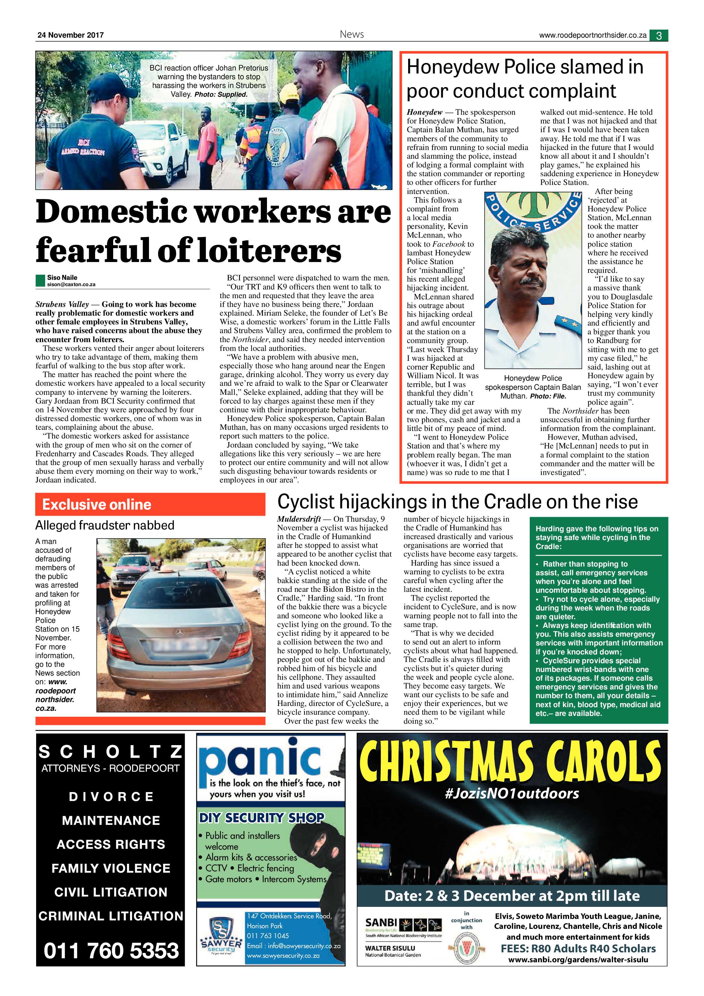 Roodepoort Northsider 24 November 2017 page 3