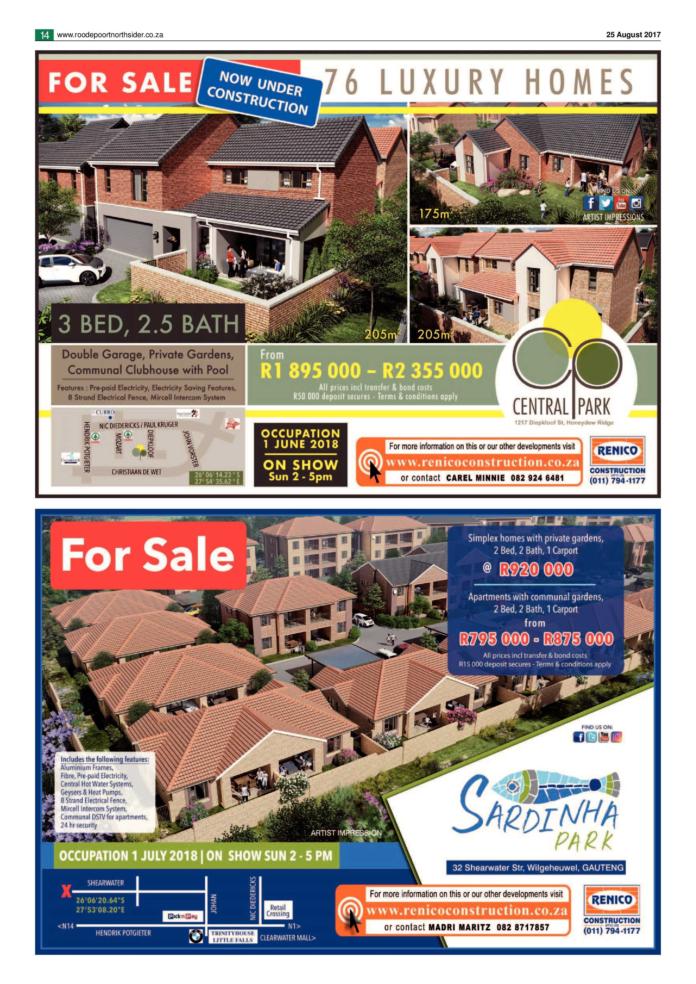 Roodepoort Northsider 25 August 2017 page 14