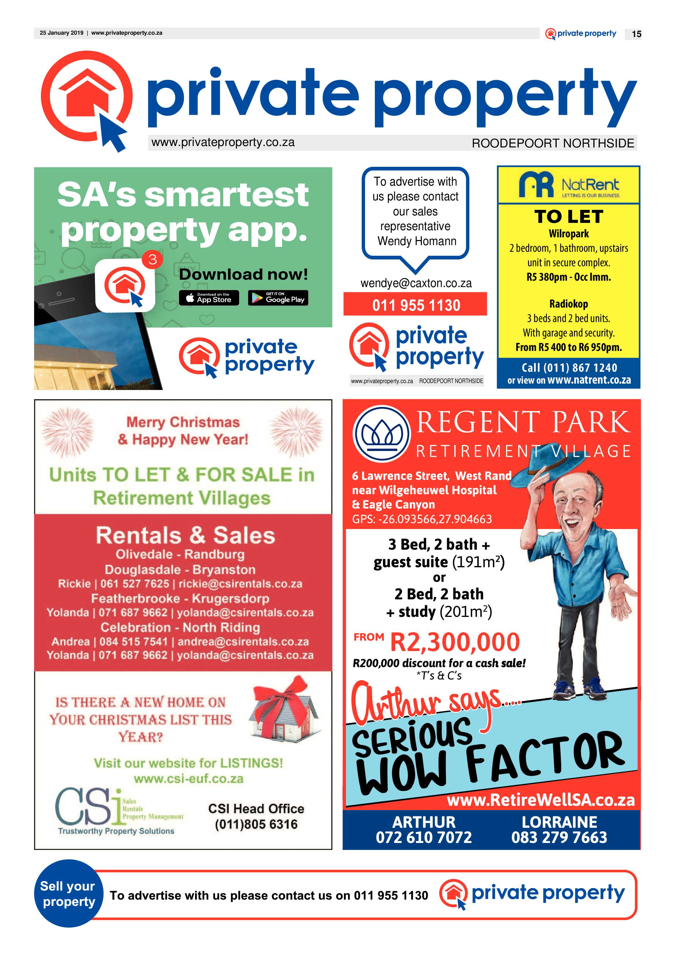 Roodepoort Northsider 25 January 2019 page 15