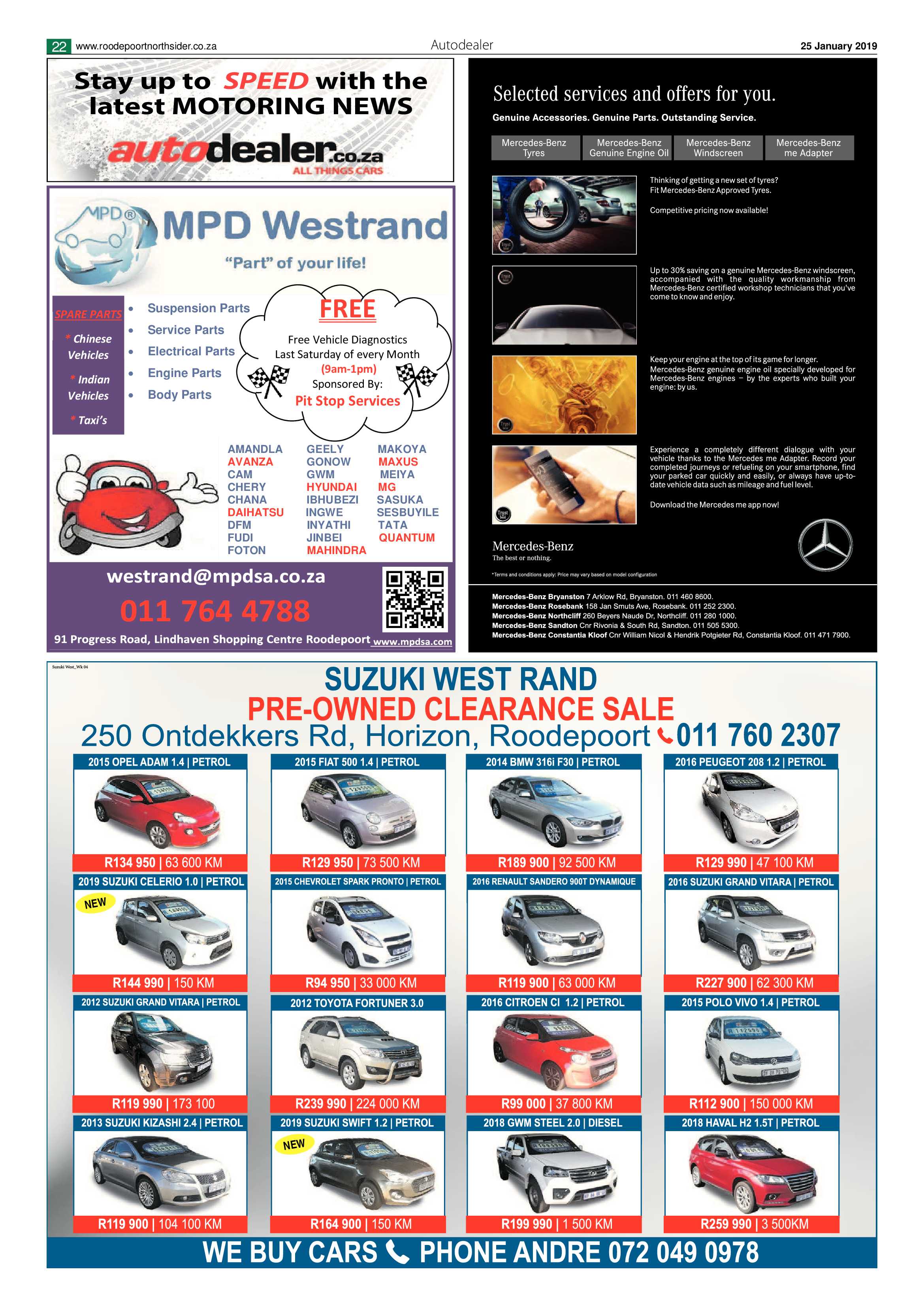 Roodepoort Northsider 25 January 2019 page 22