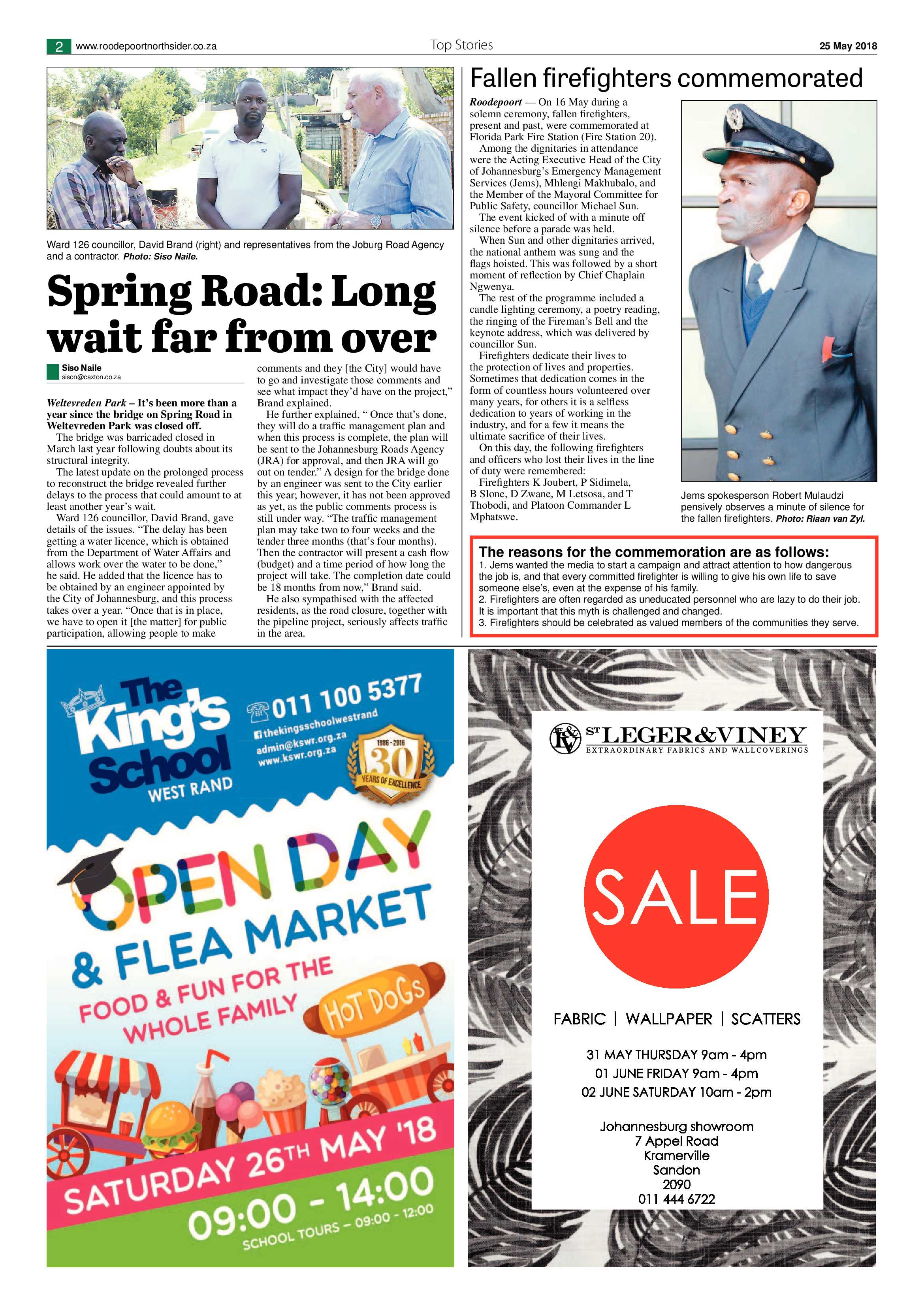 Roodepoort Northsider 25 May 2018 page 2