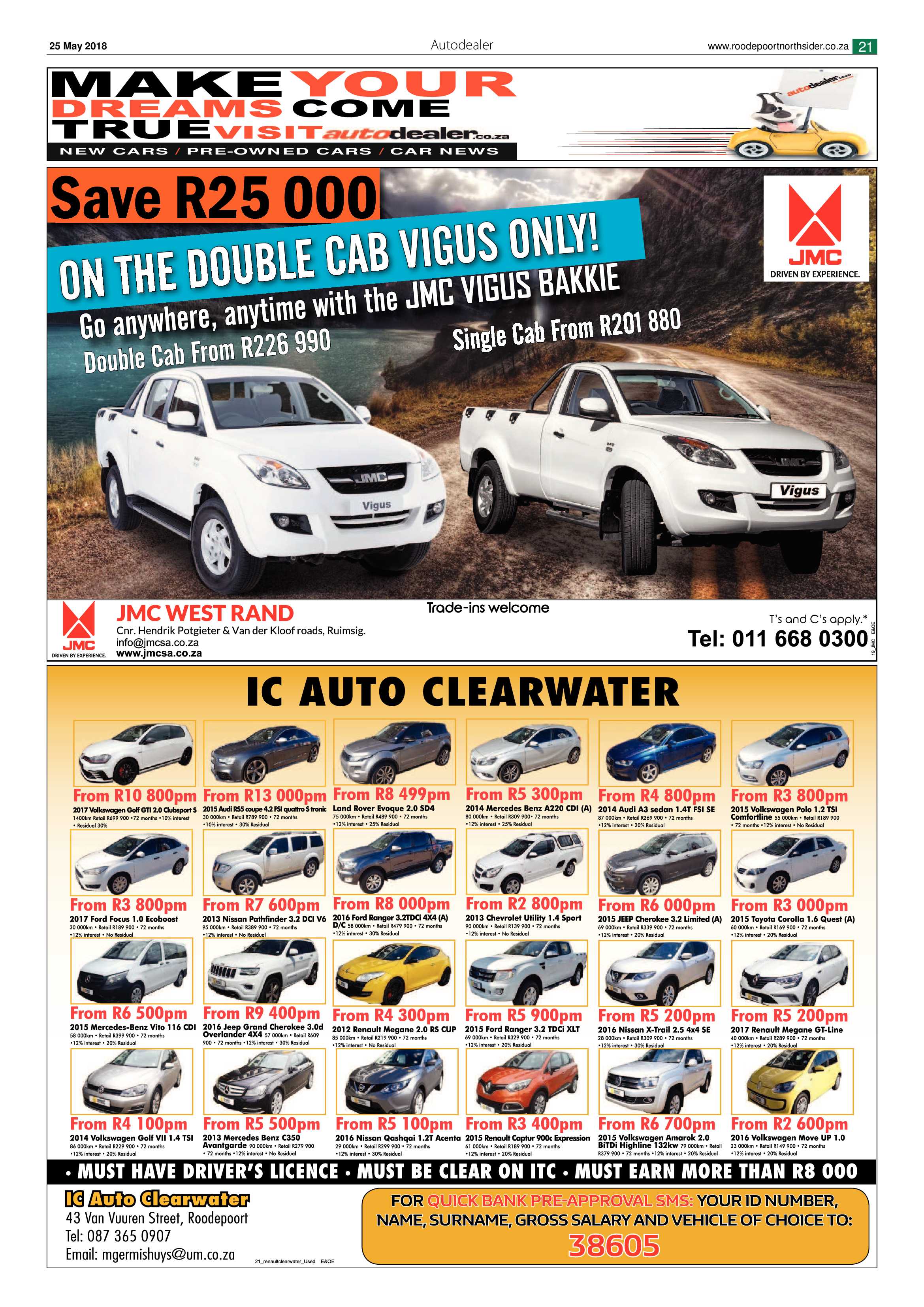 Roodepoort Northsider 25 May 2018 page 21