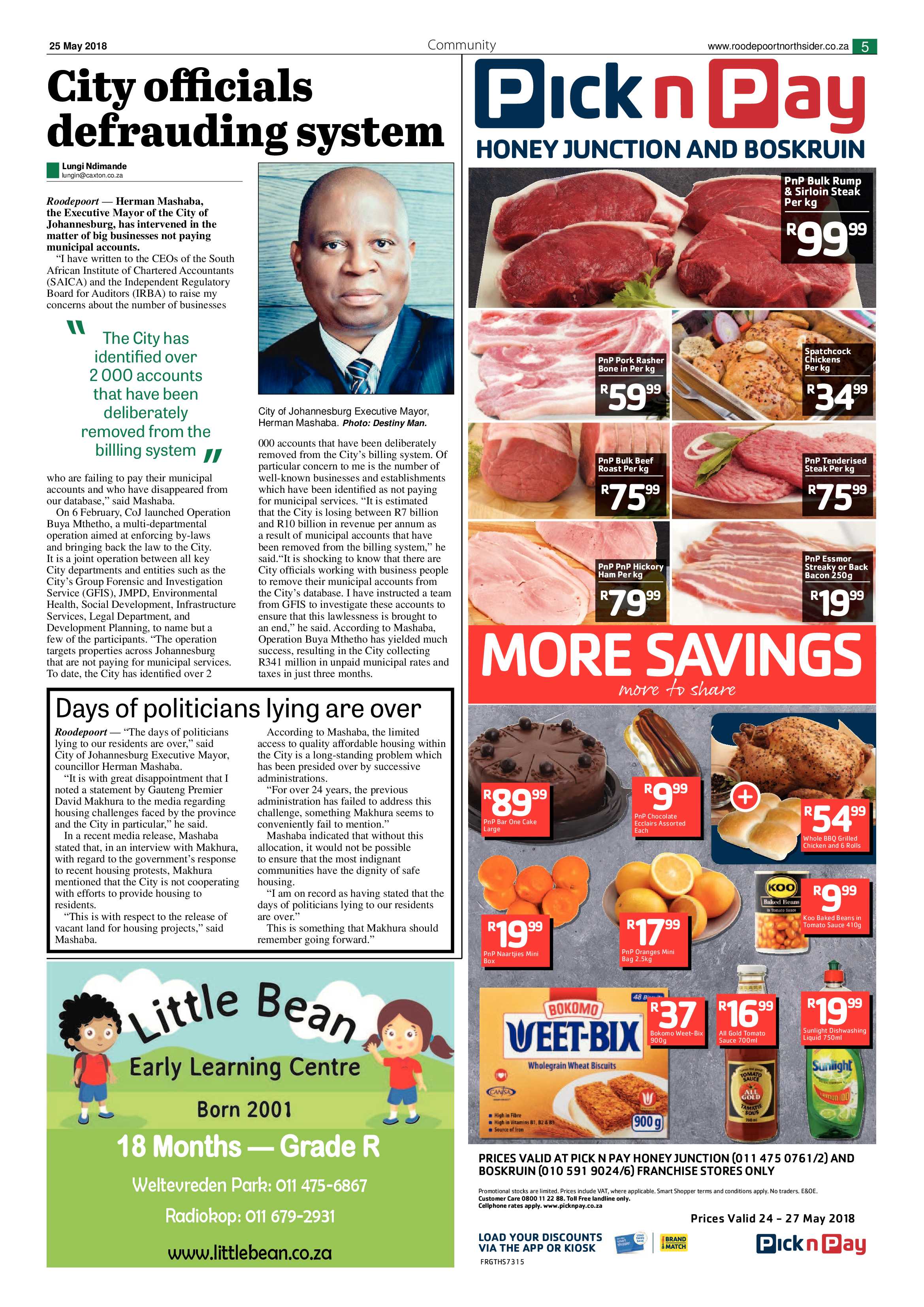 Roodepoort Northsider 25 May 2018 page 5