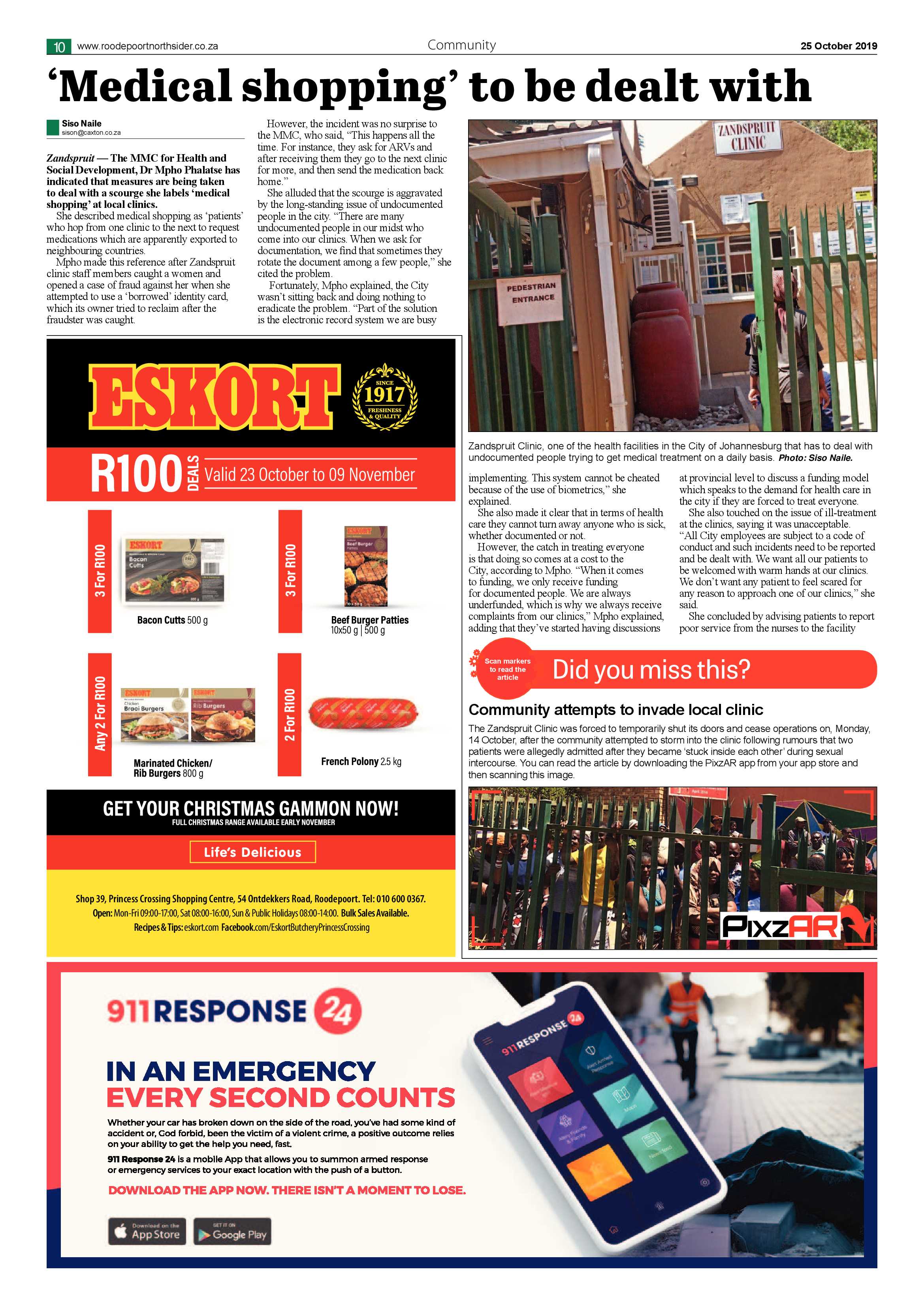 Roodepoort Northsider 25 October 2019 page 10