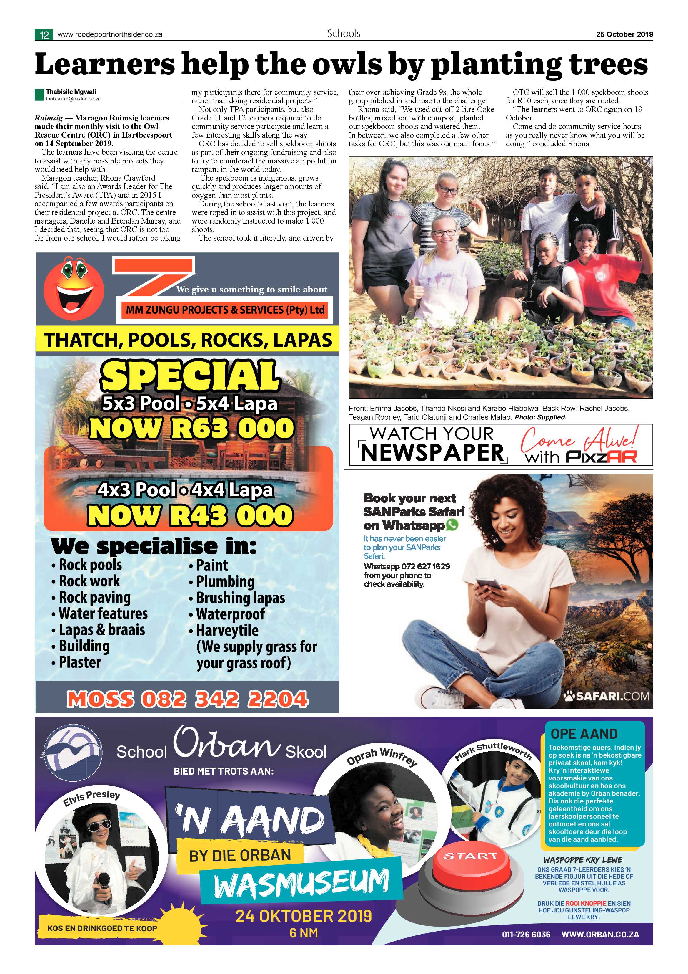 Roodepoort Northsider 25 October 2019 page 12