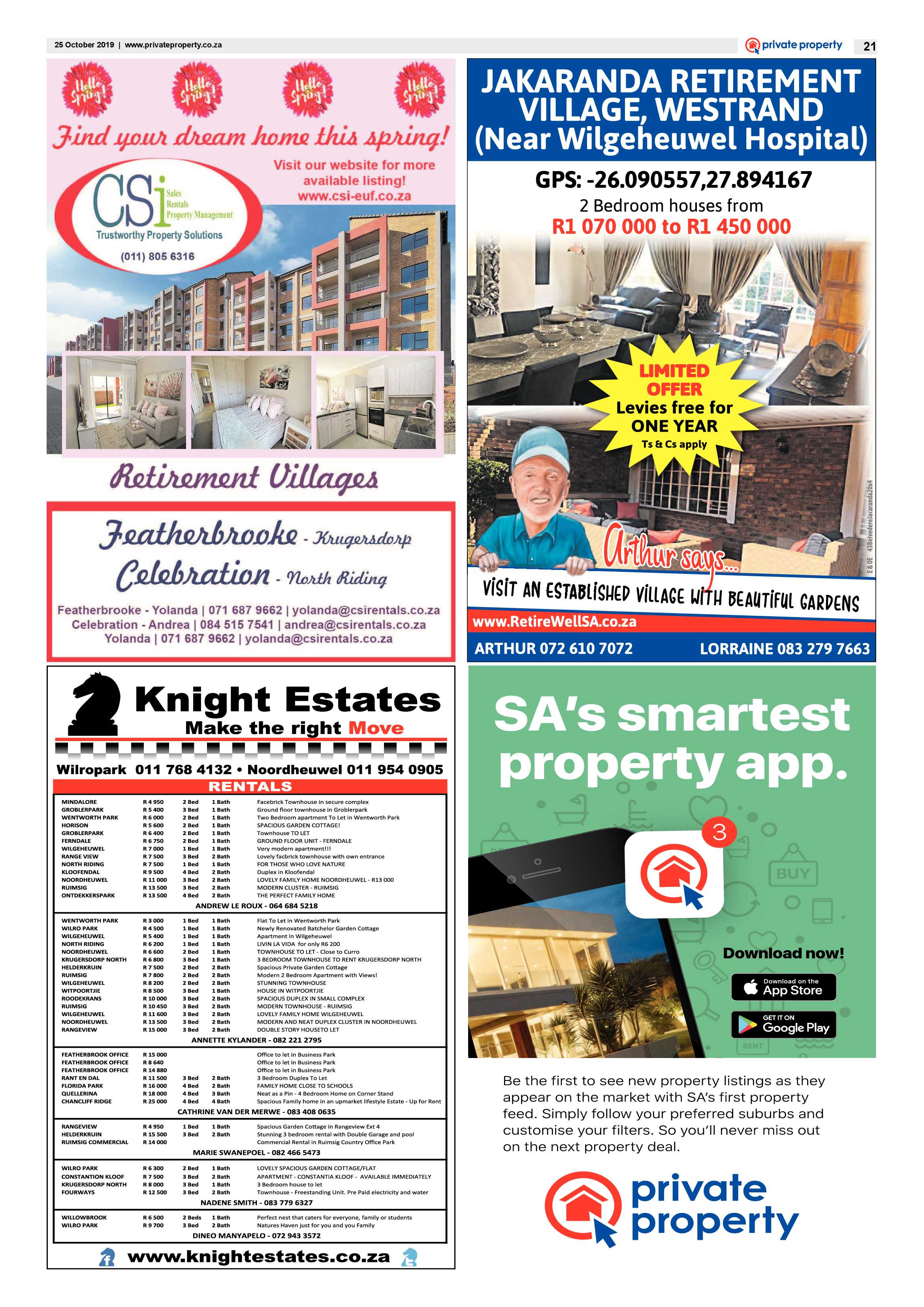 Roodepoort Northsider 25 October 2019 page 21