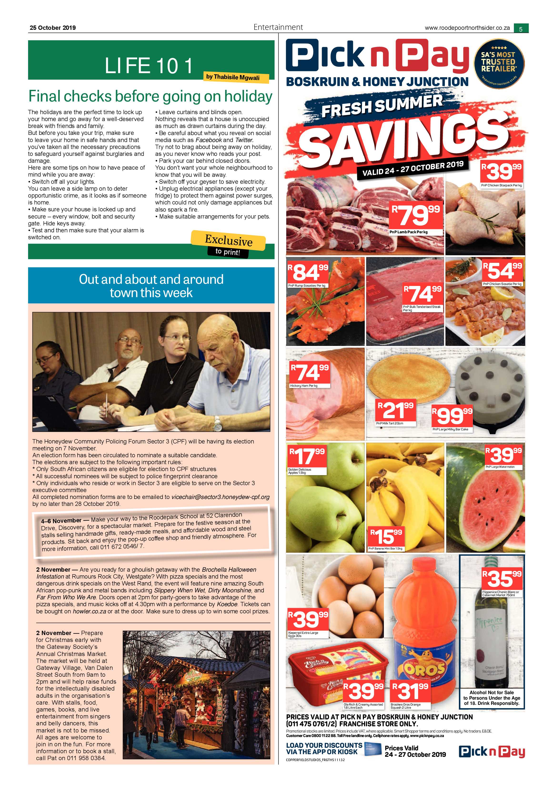 Roodepoort Northsider 25 October 2019 page 5