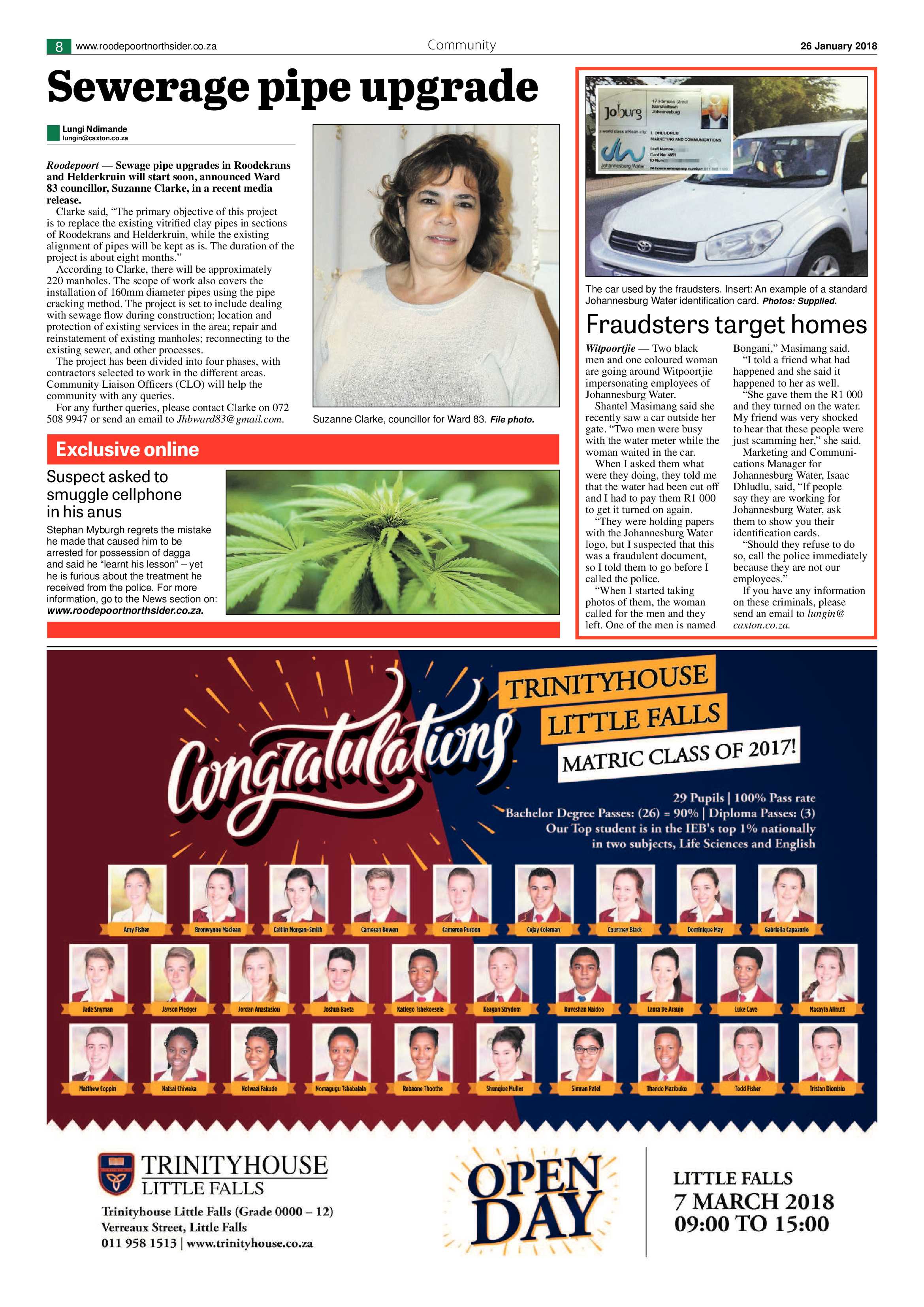 Roodepoort Northsider 26 January 2018 page 8