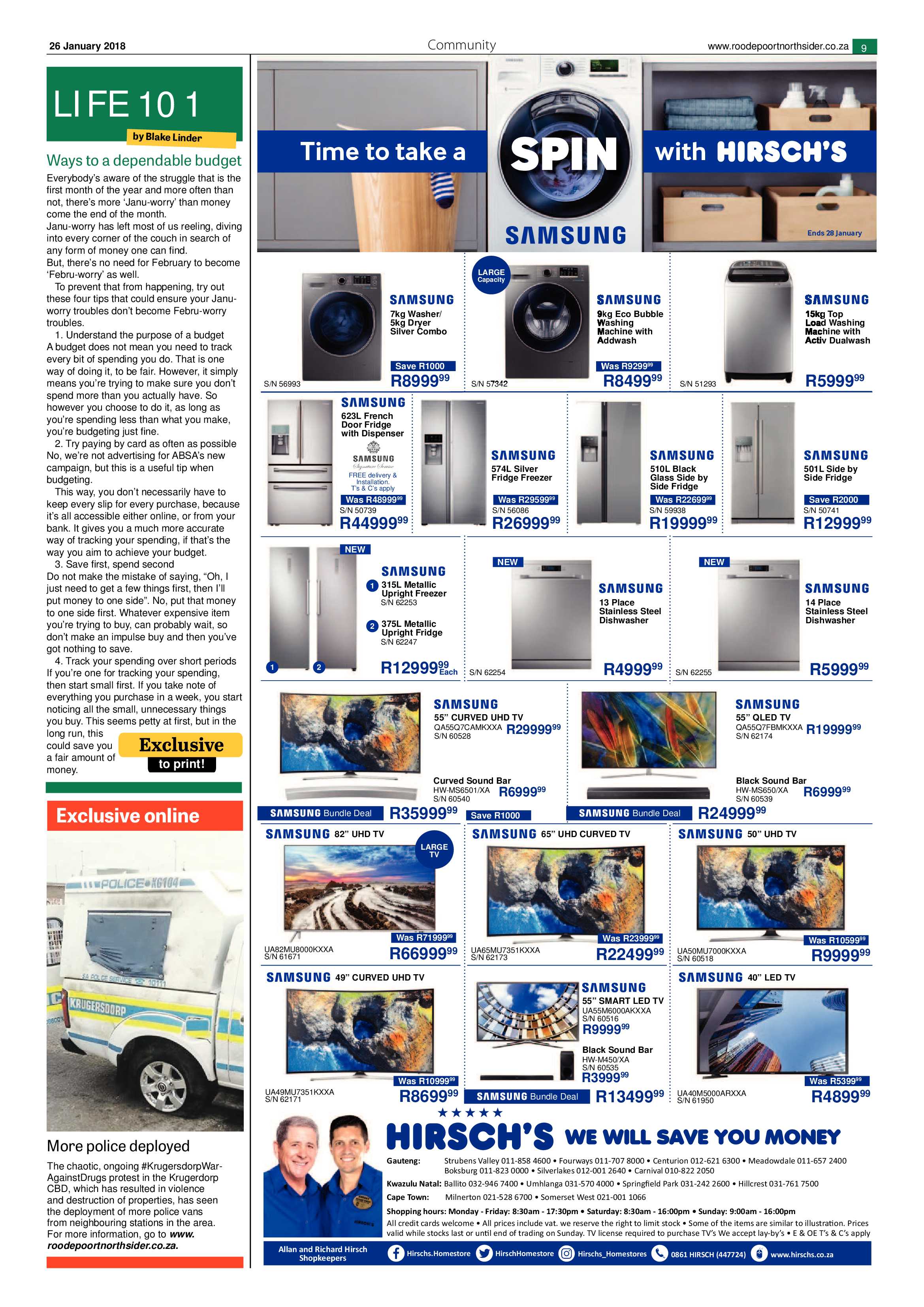 Roodepoort Northsider 26 January 2018 page 9