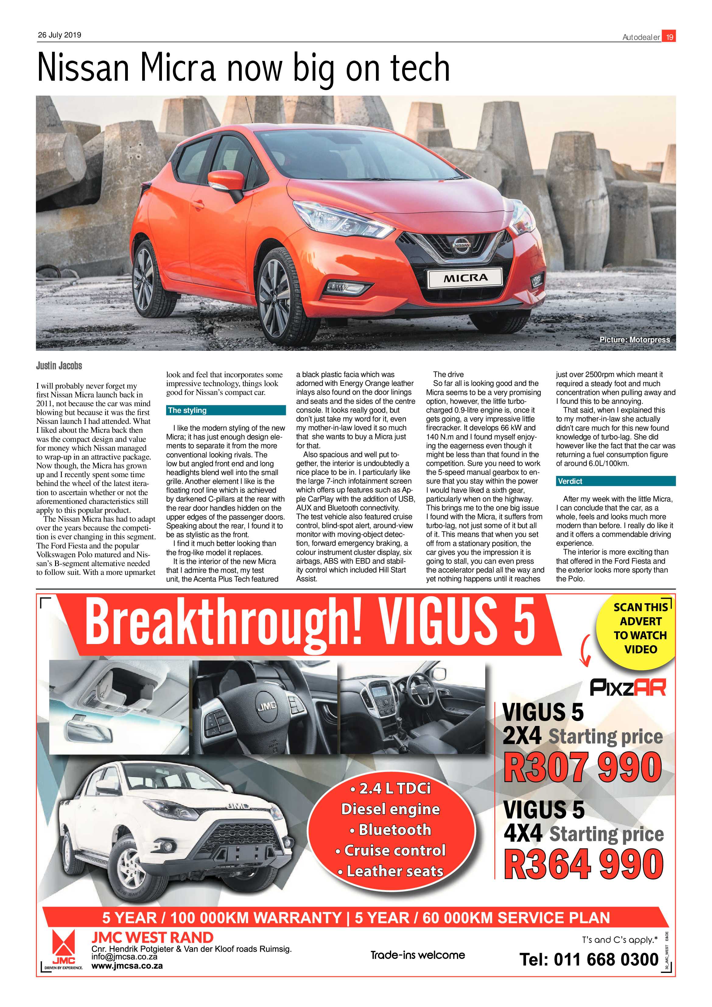 Roodepoort Northsider 26 July 2019 page 19