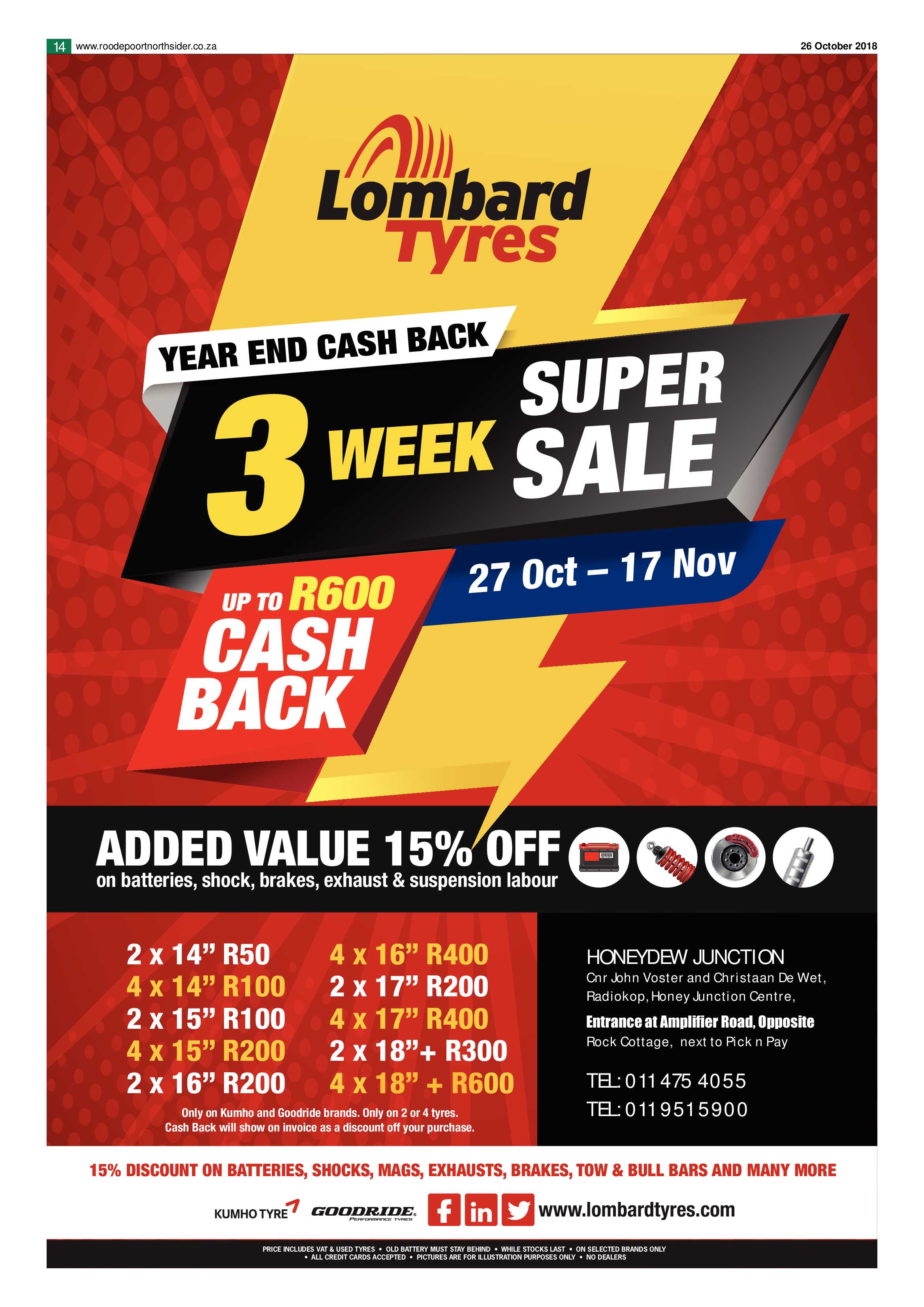 Roodepoort Northsider 26 October 2018 page 14