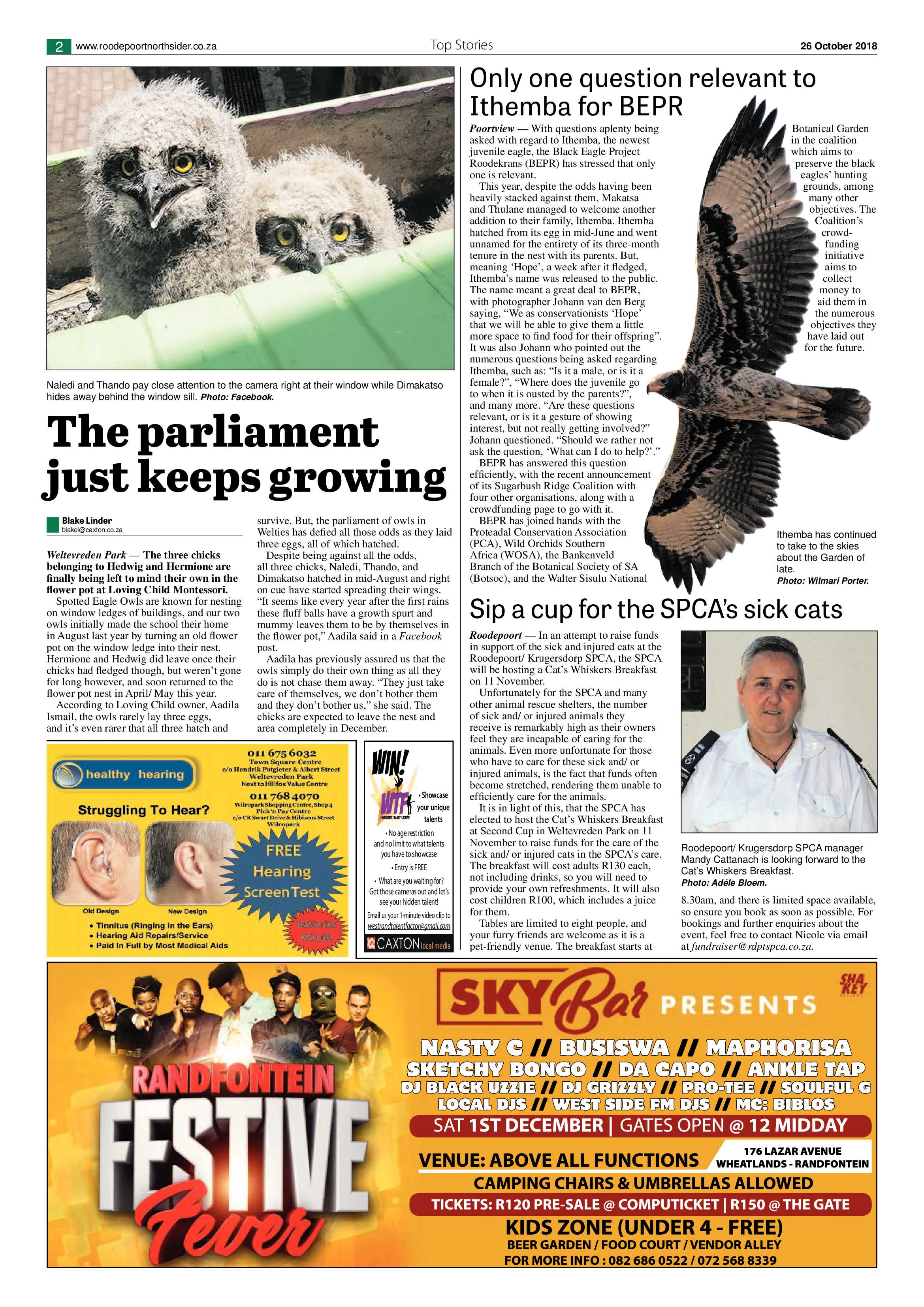 Roodepoort Northsider 26 October 2018 page 2