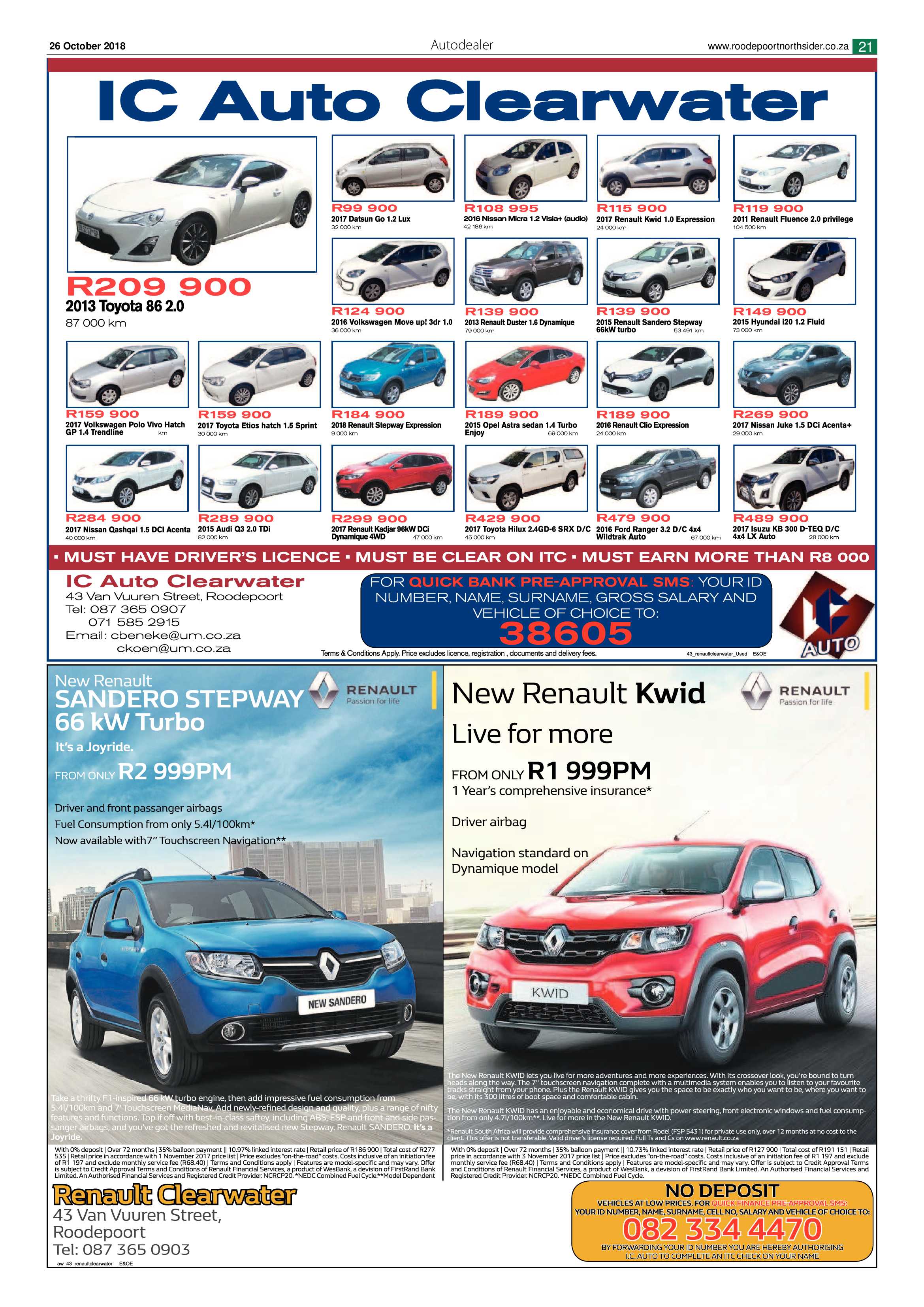 Roodepoort Northsider 26 October 2018 page 21