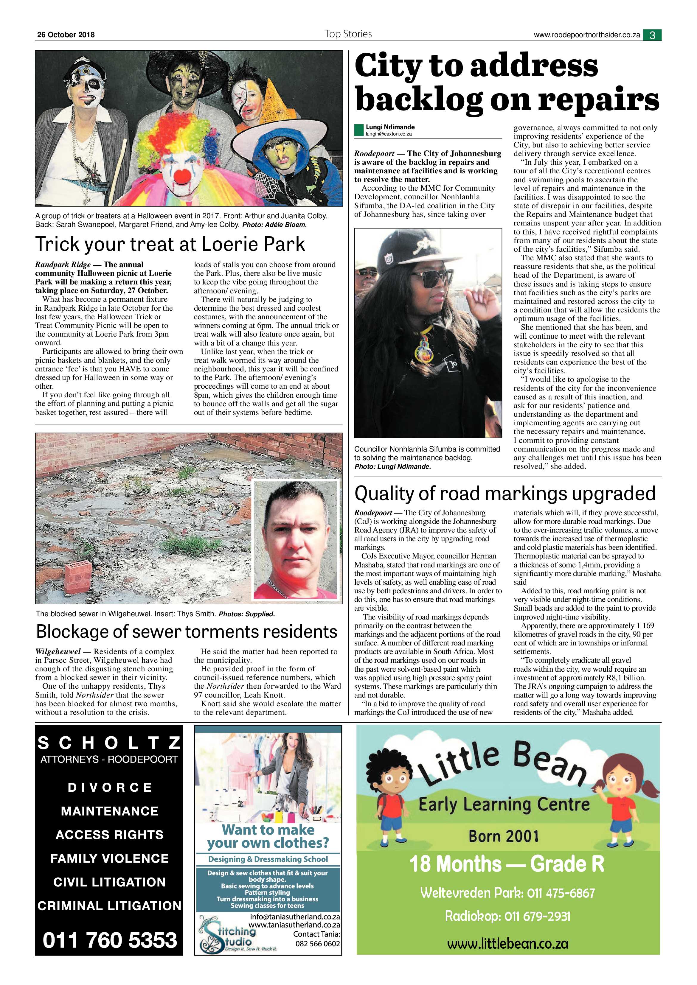 Roodepoort Northsider 26 October 2018 page 3