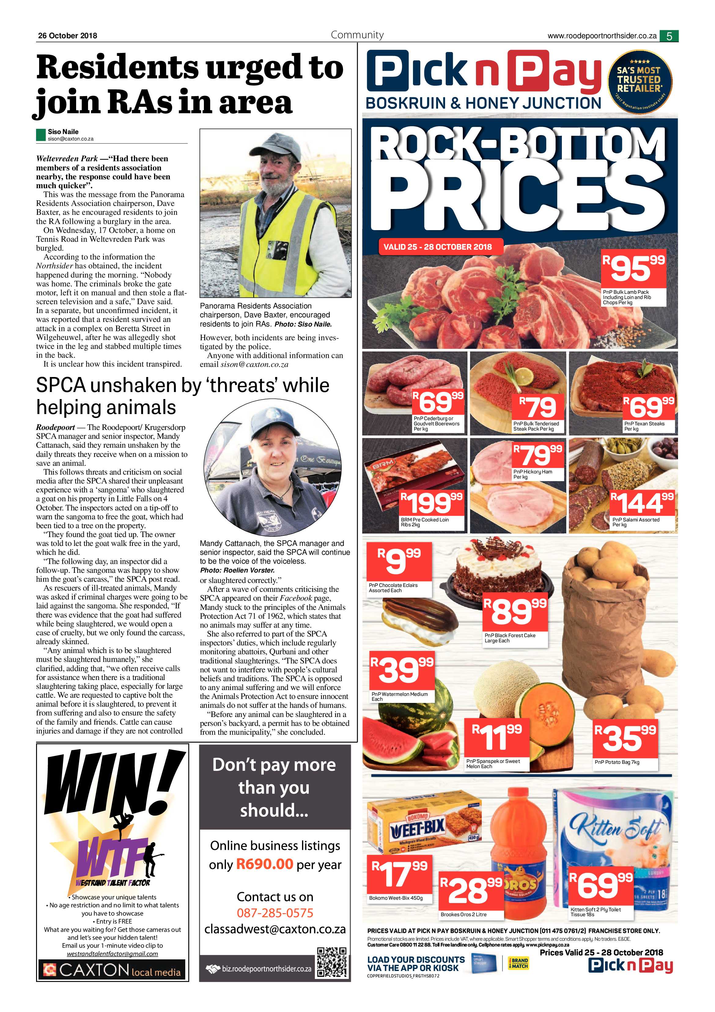 Roodepoort Northsider 26 October 2018 page 5