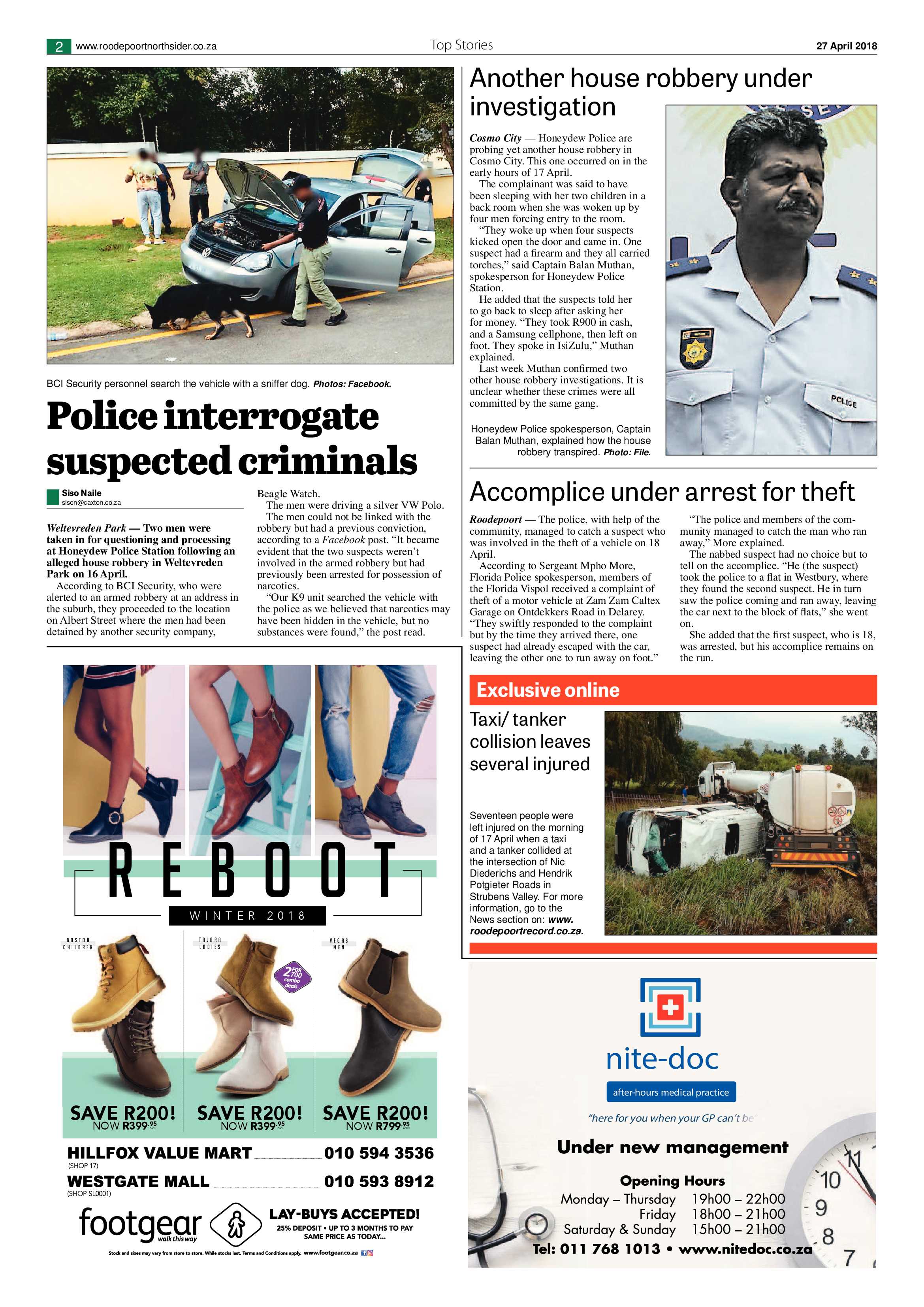 Roodepoort Northsider 27 April 2018 page 2