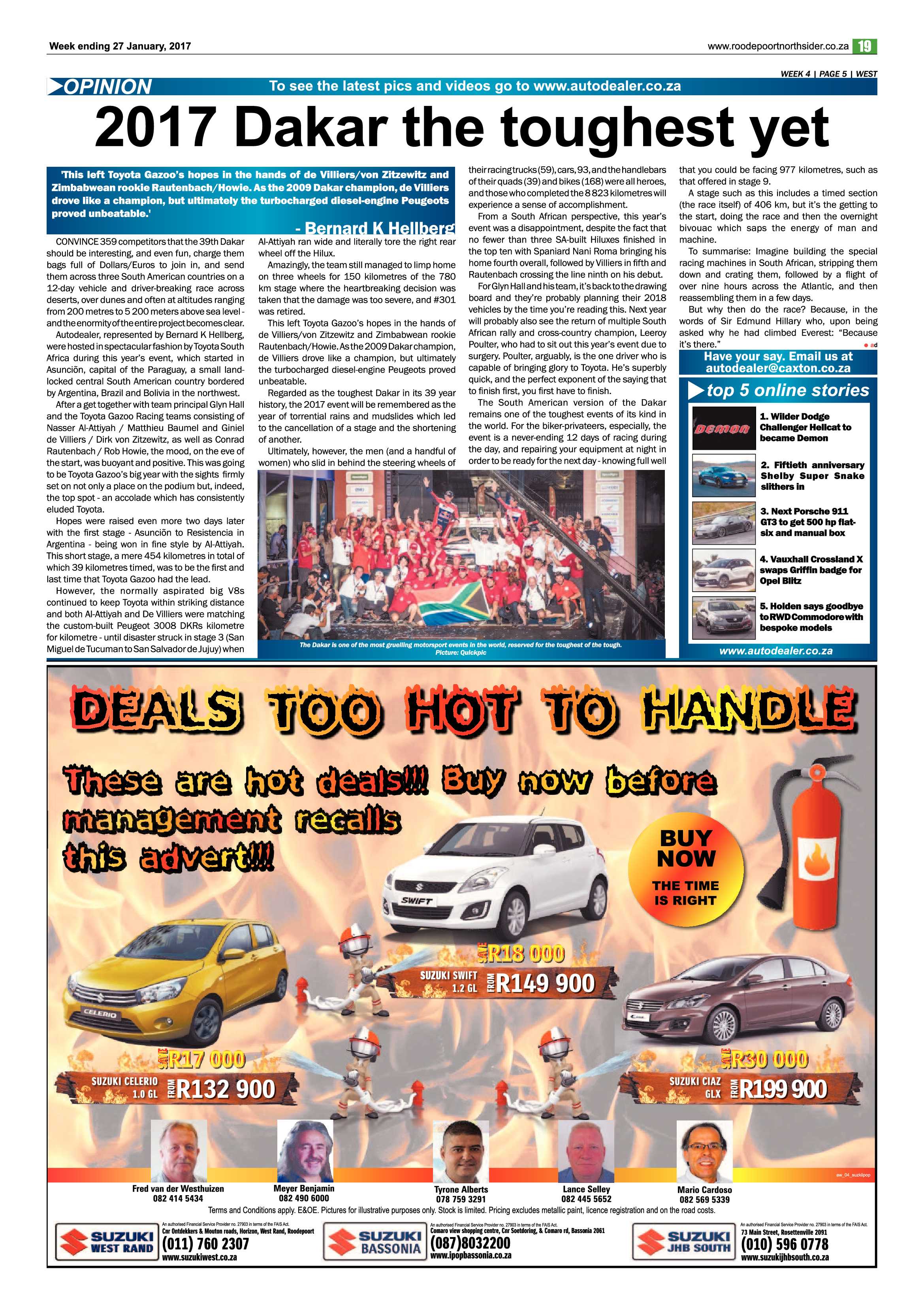 Roodepoort Northsider 27 January 2017 page 19