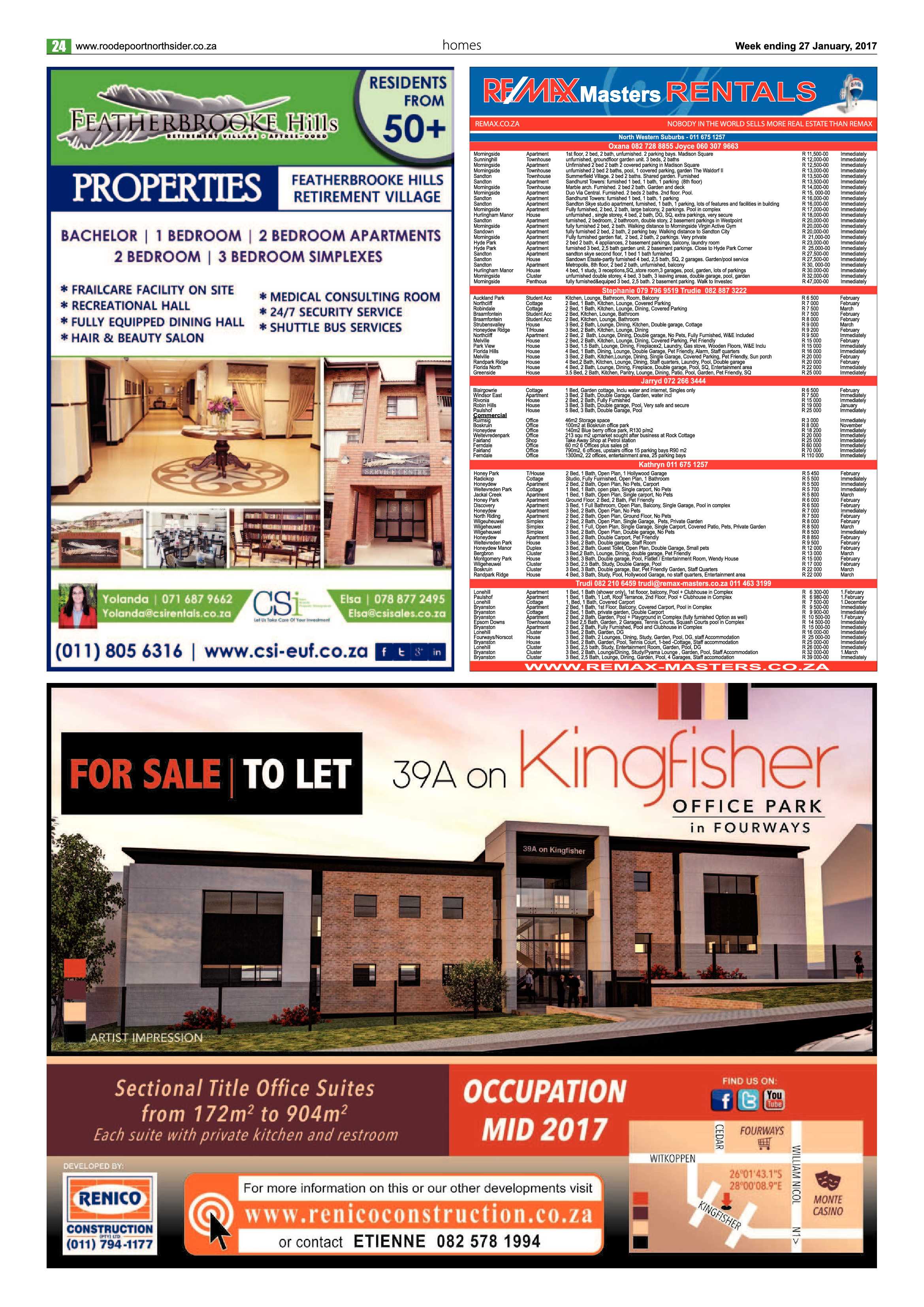 Roodepoort Northsider 27 January 2017 page 24