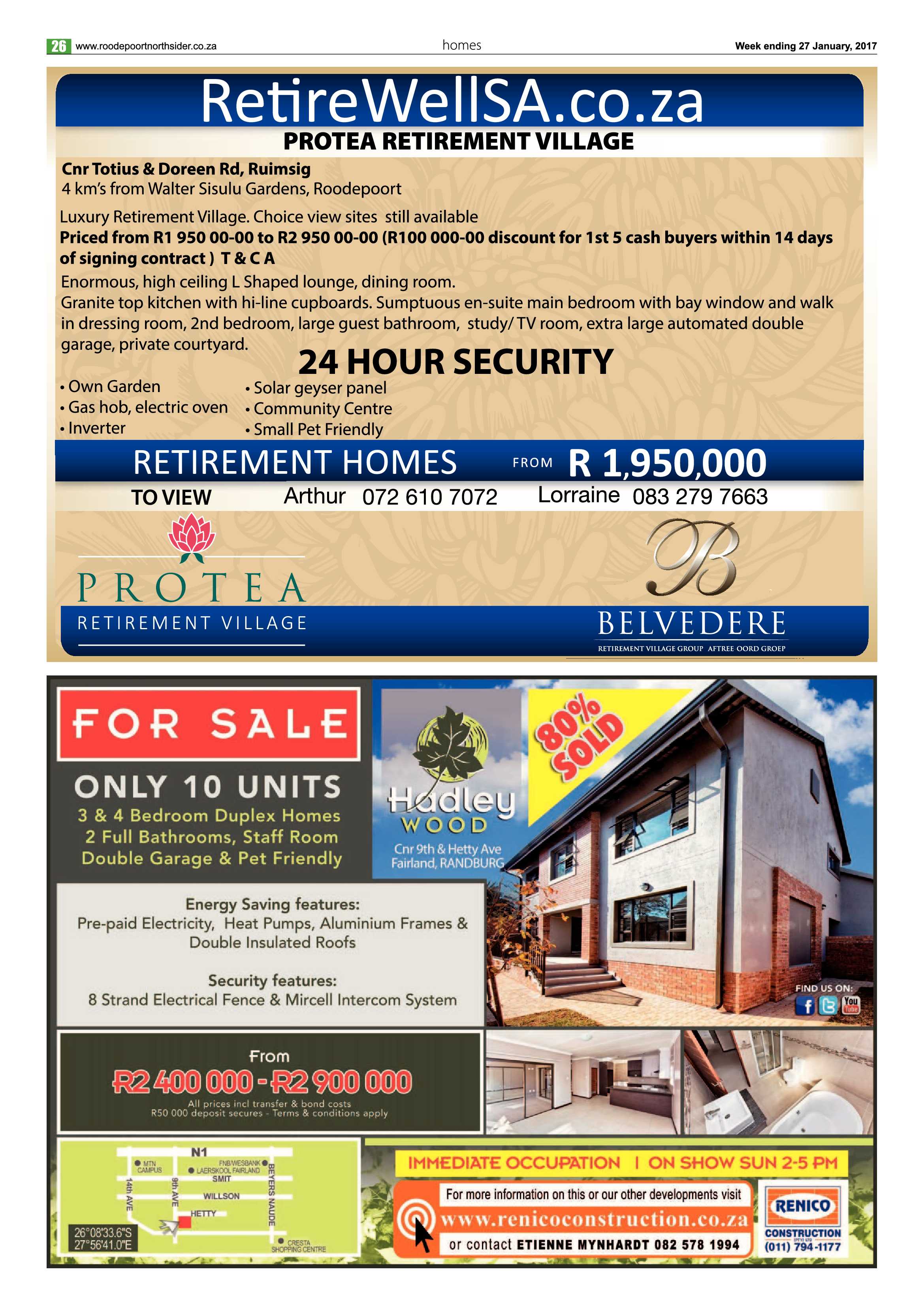 Roodepoort Northsider 27 January 2017 page 26