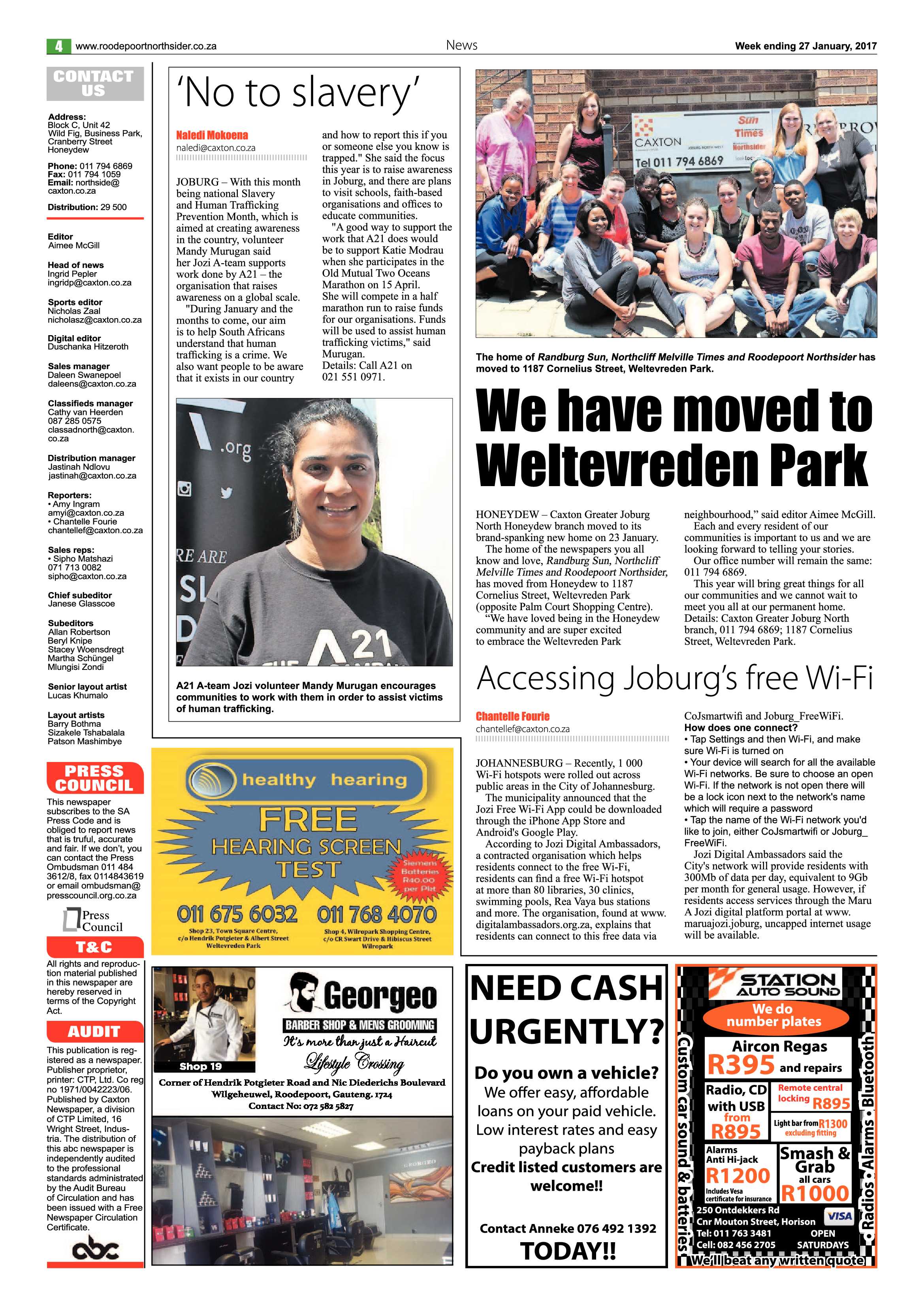 Roodepoort Northsider 27 January 2017 page 4