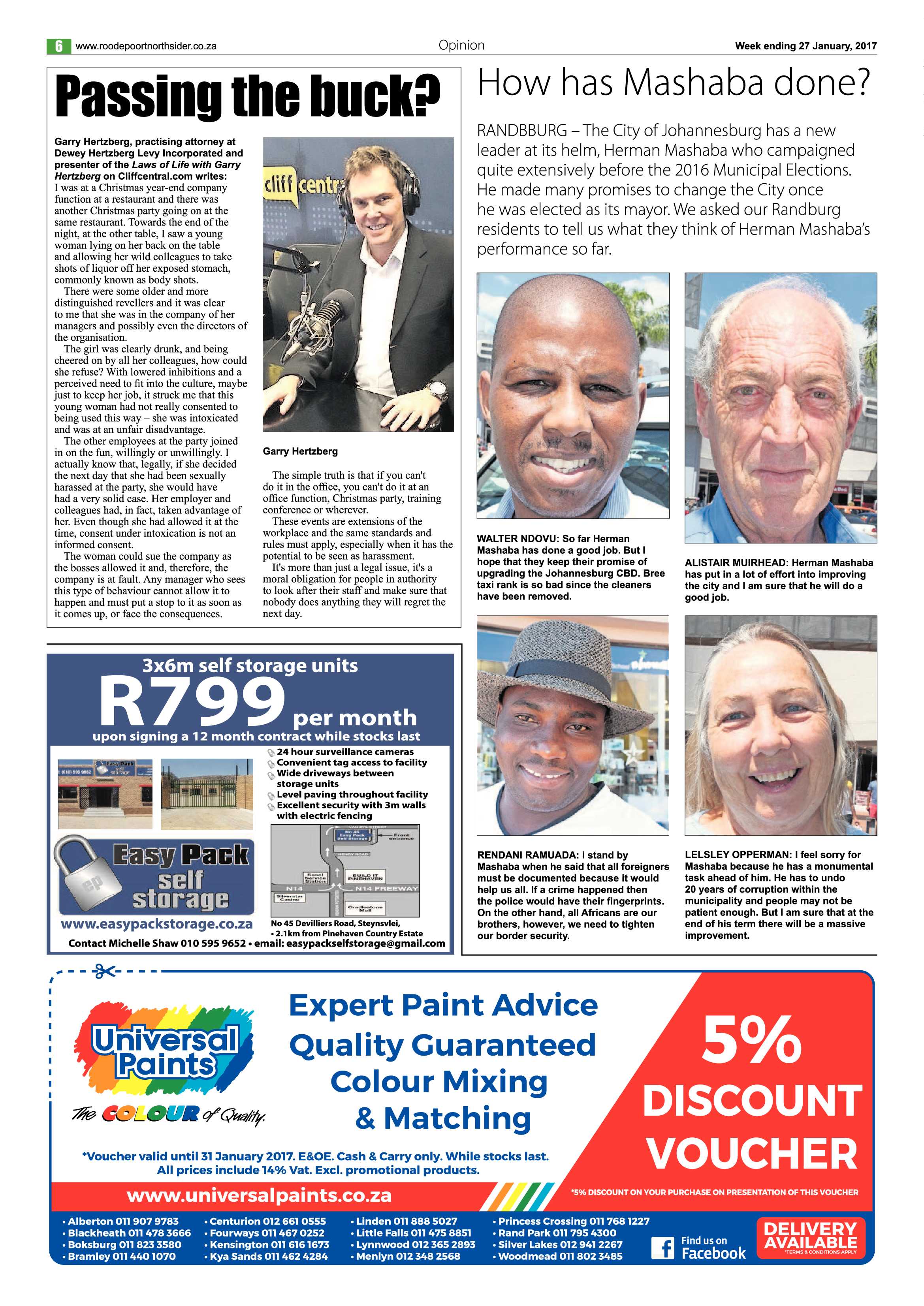 Roodepoort Northsider 27 January 2017 page 6