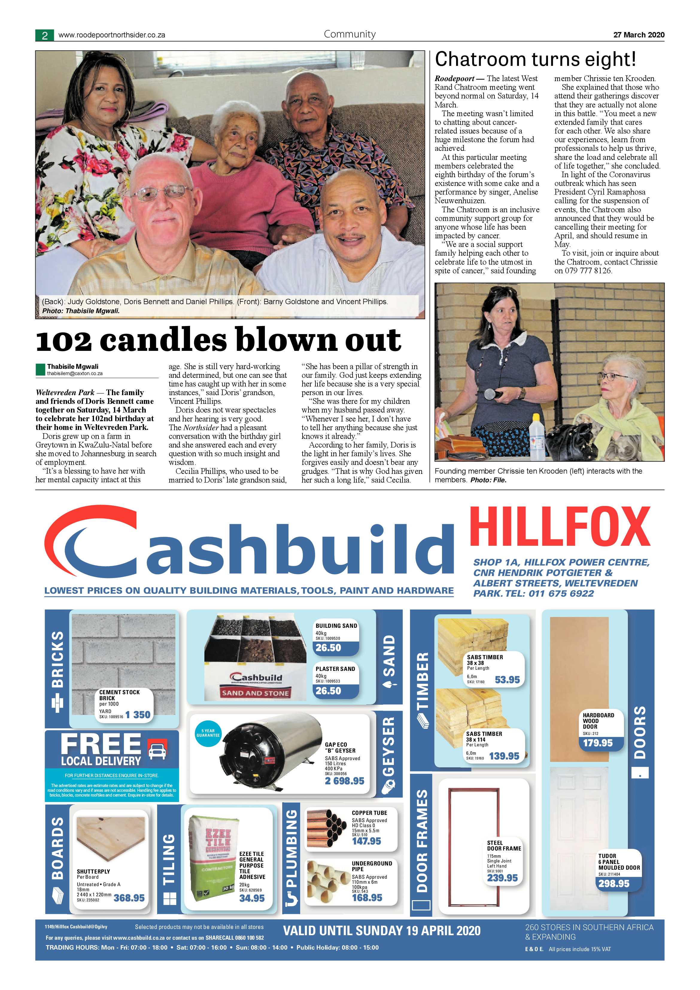 Roodepoort Northsider 27 March 2020 page 2