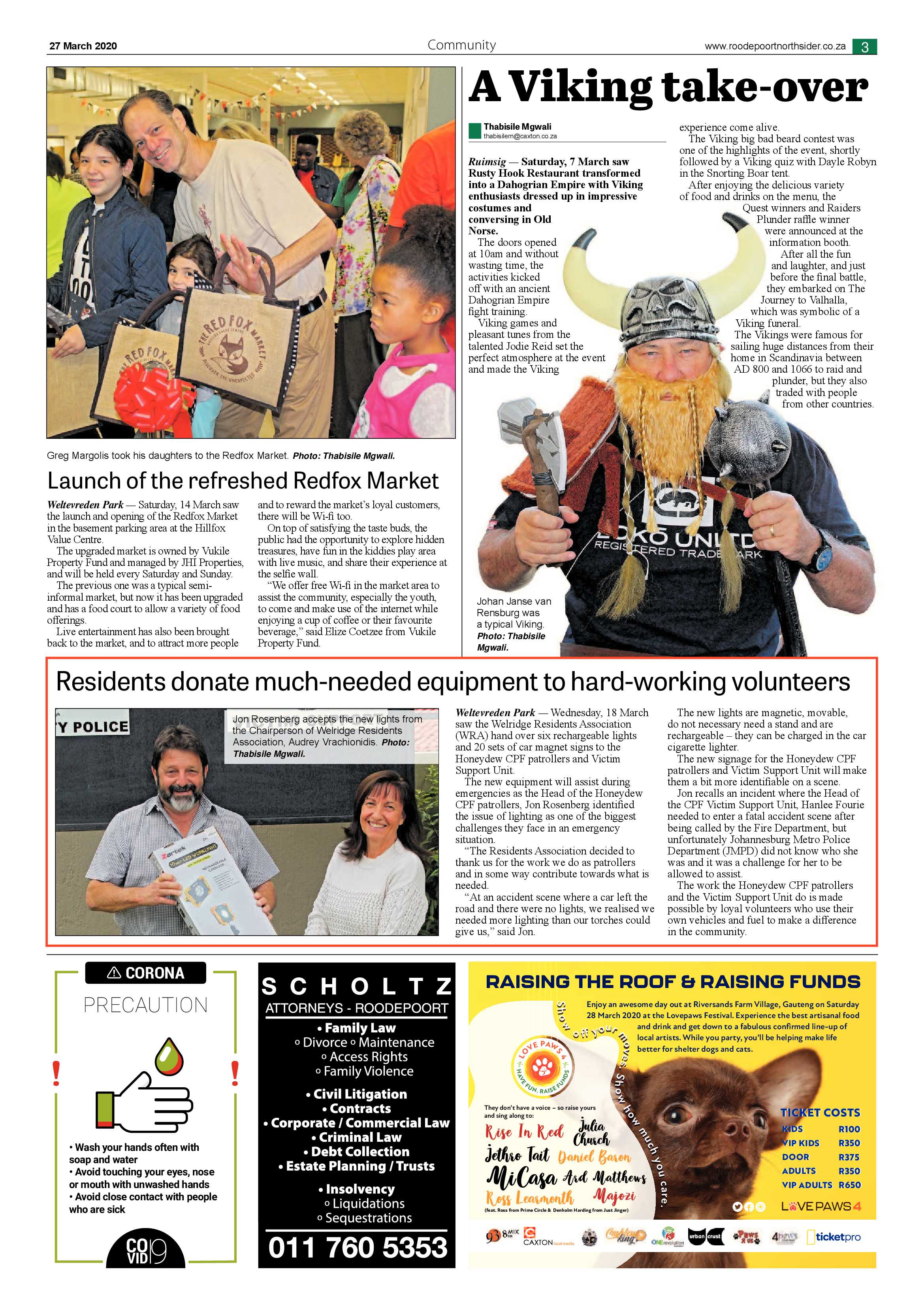 Roodepoort Northsider 27 March 2020 page 3
