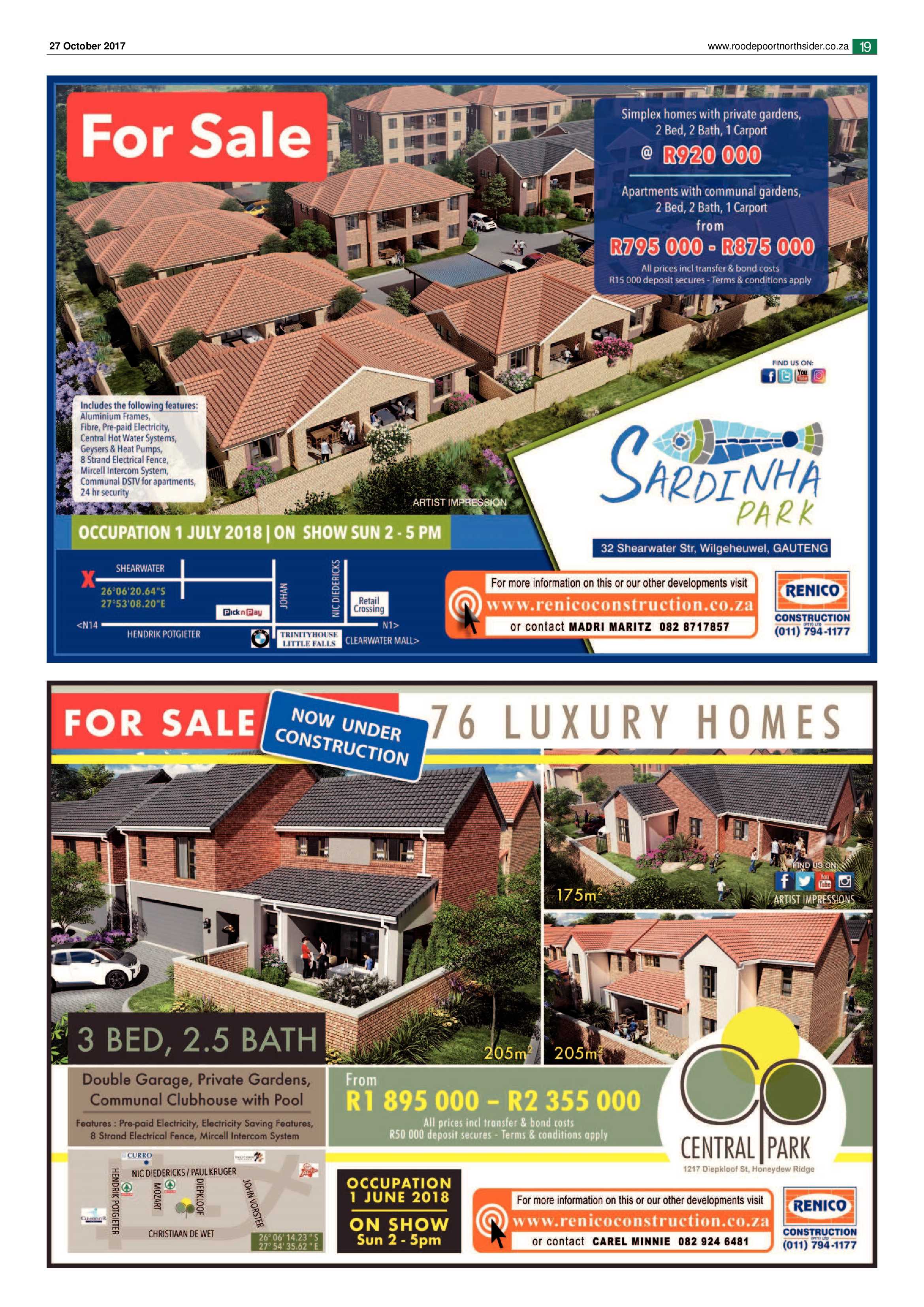 Roodepoort Northsider 27 October 2017 page 19