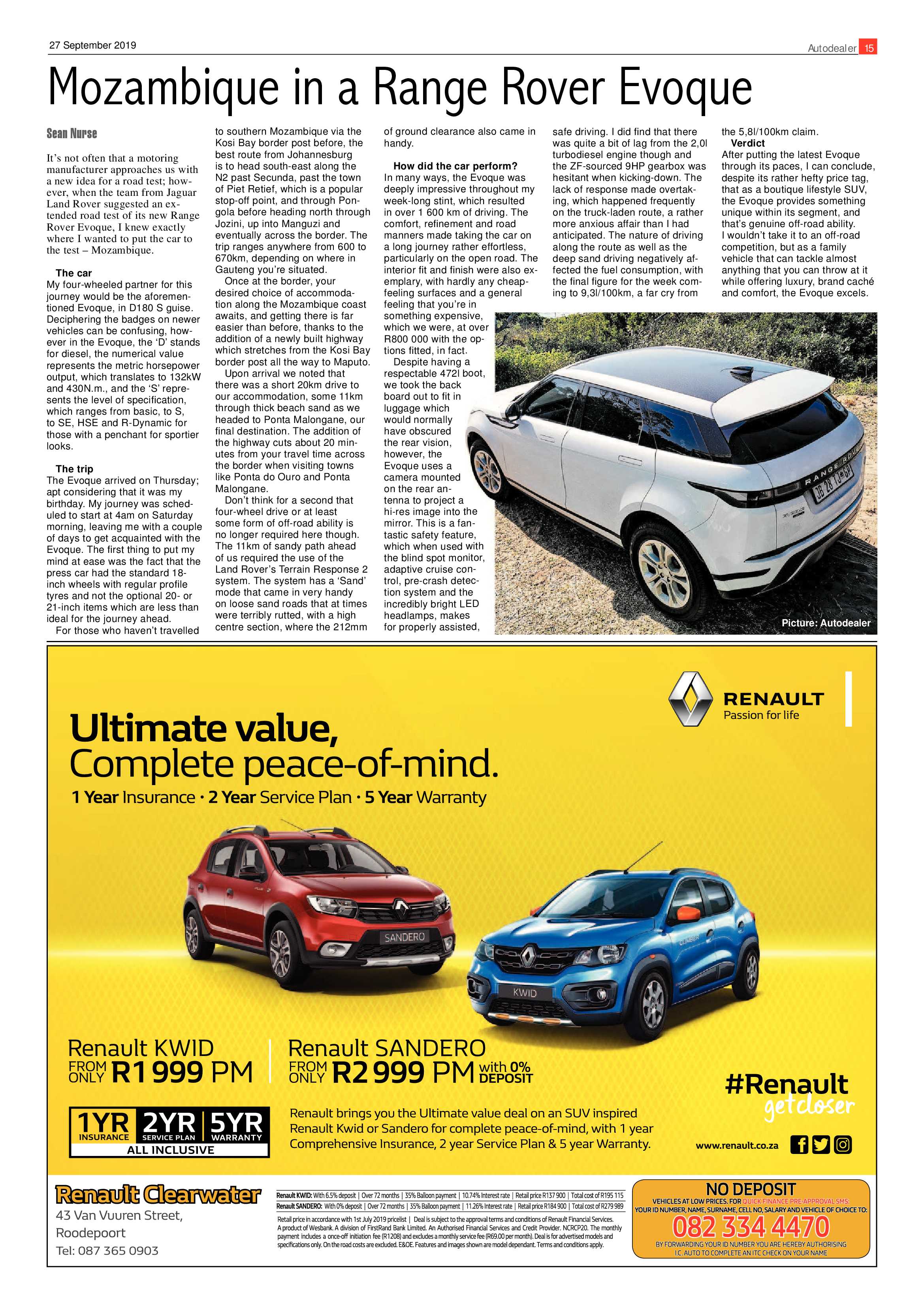 Roodepoort Northsider 27 September 2019 page 15