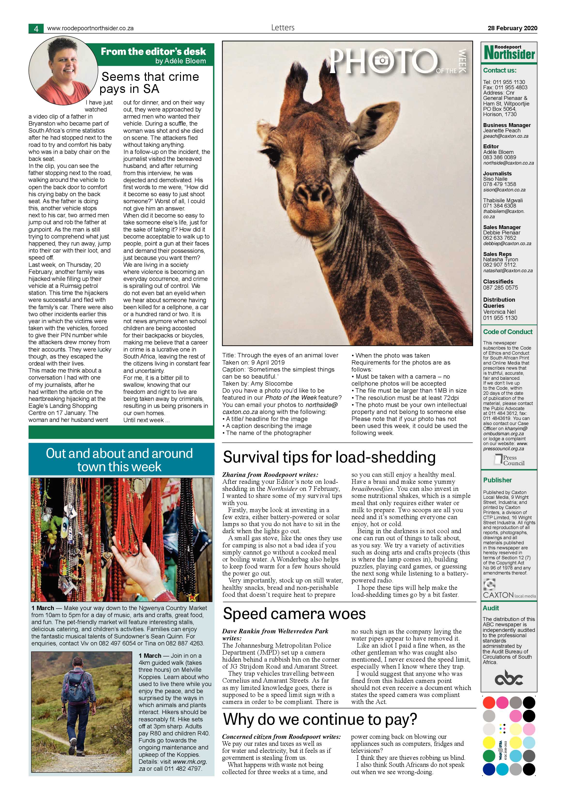 Roodepoort Northsider 28 February 2020 page 4