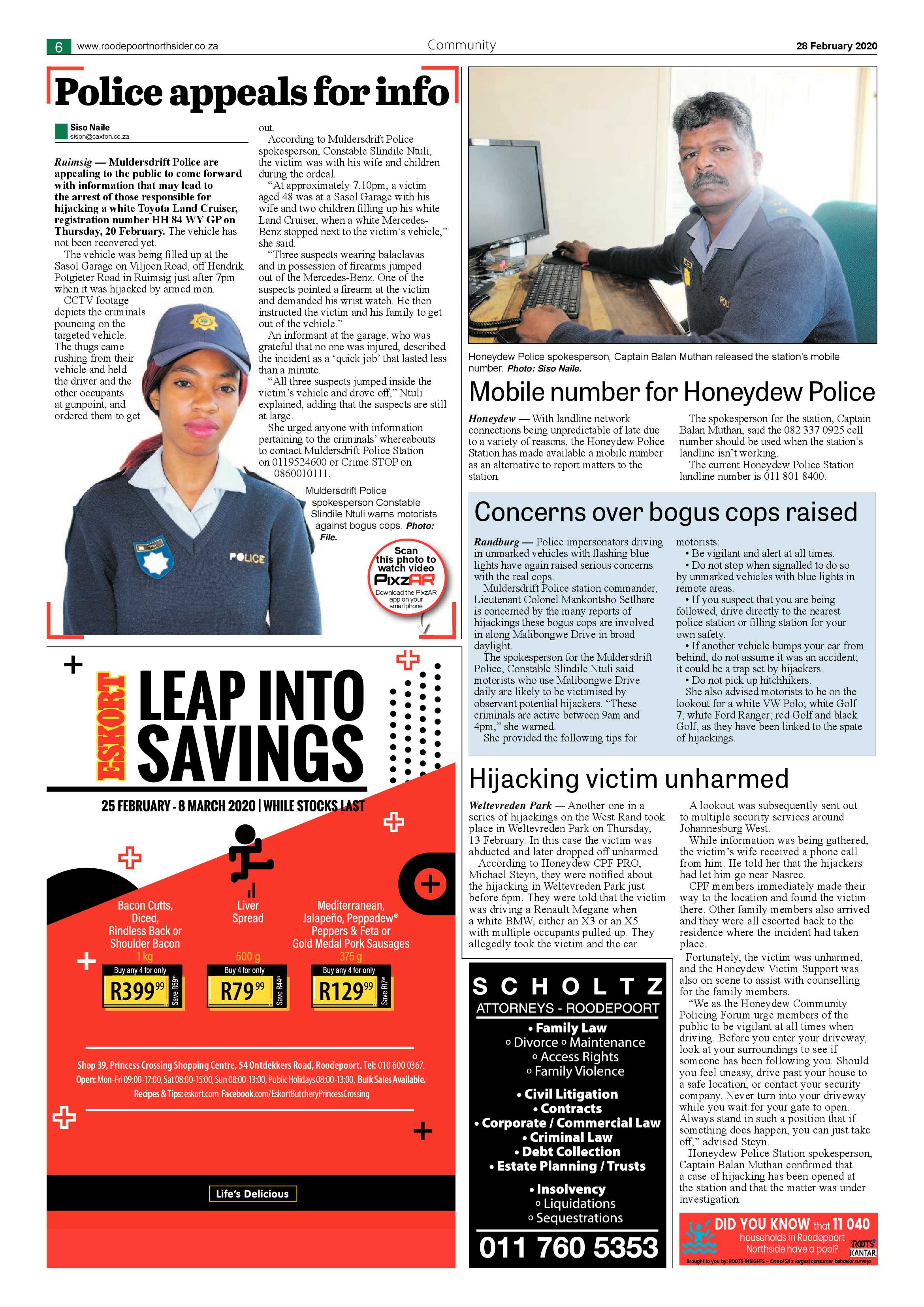 Roodepoort Northsider 28 February 2020 page 6